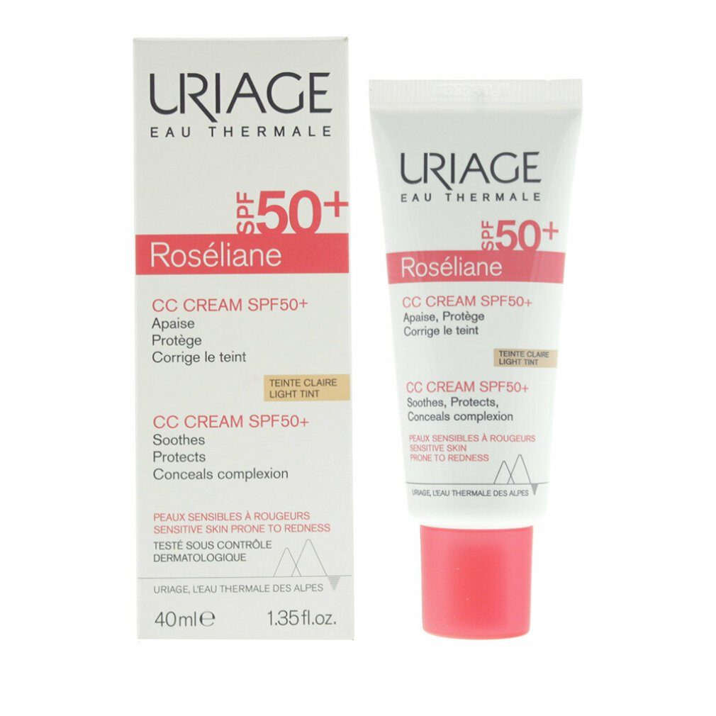 Uriage Getönte Gesichtscreme Roseliane Cc Creme Spf50