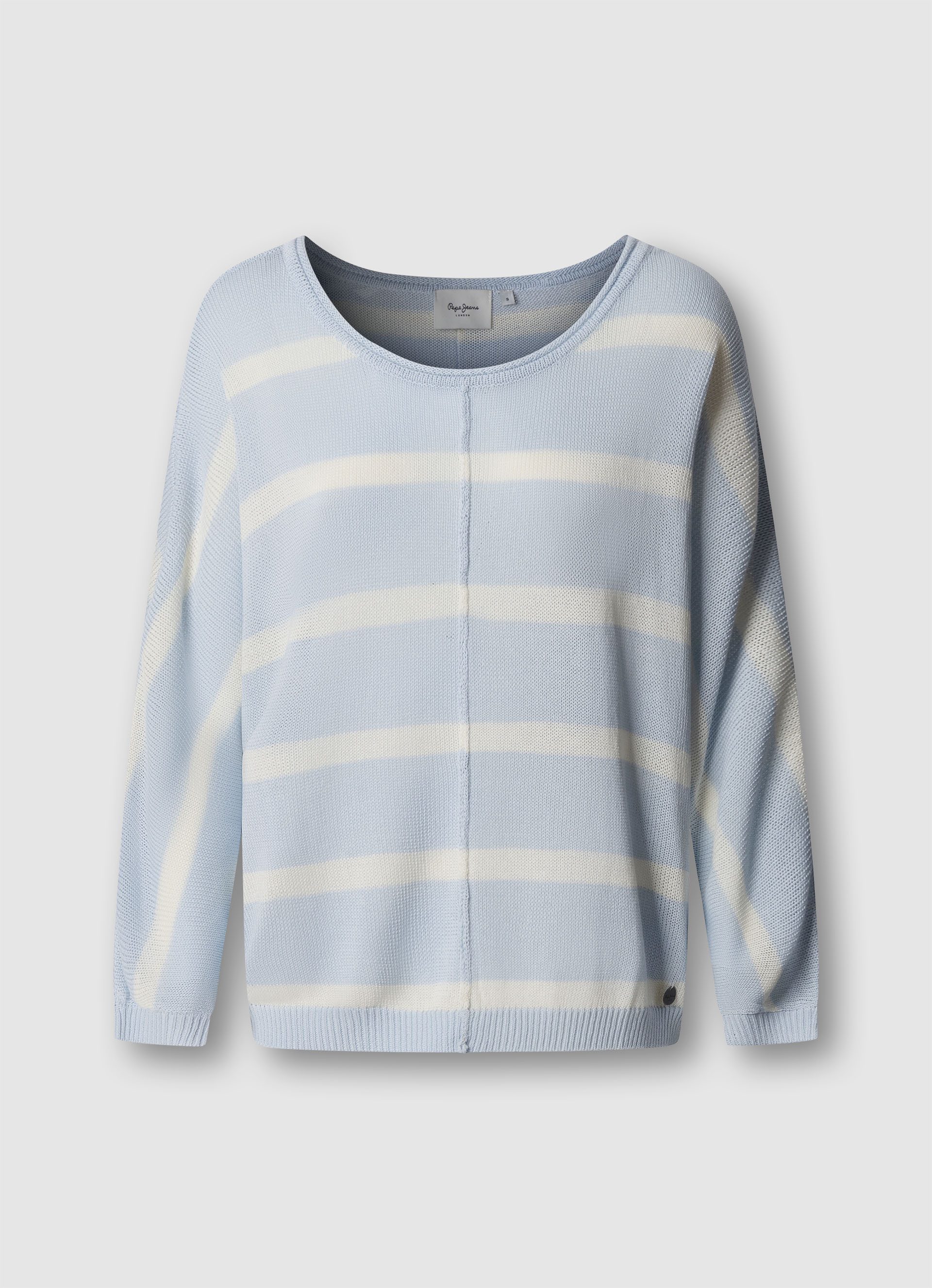 Pepe Jeans Strickpullover ALBERTA im Streifen-Design, locker geschnitten