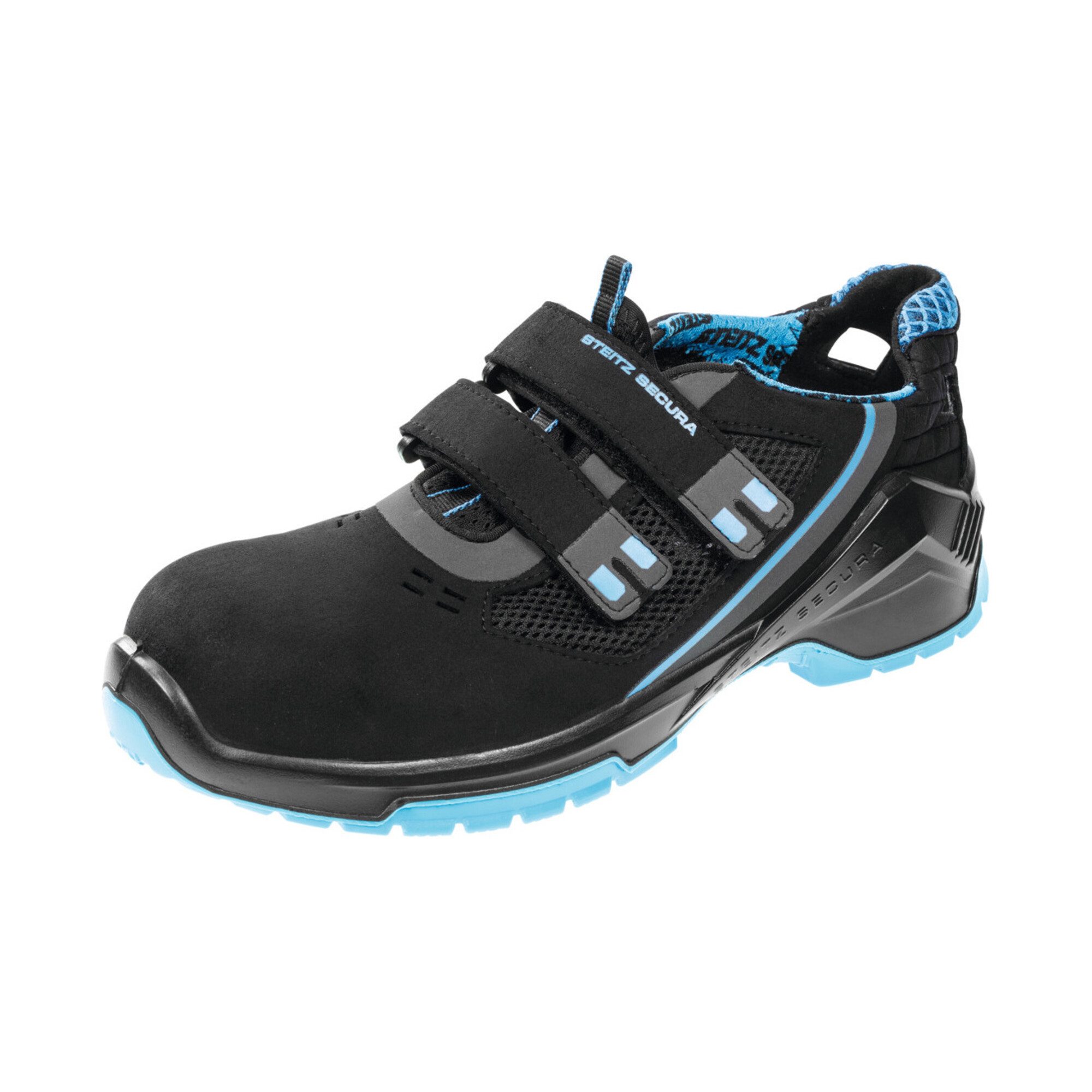 Steitz Secura STEITZ SECURA Sandale schwarz/blau VD PRO 1000 ESD, S1 XB, EU-Schuhgrö Pantolette