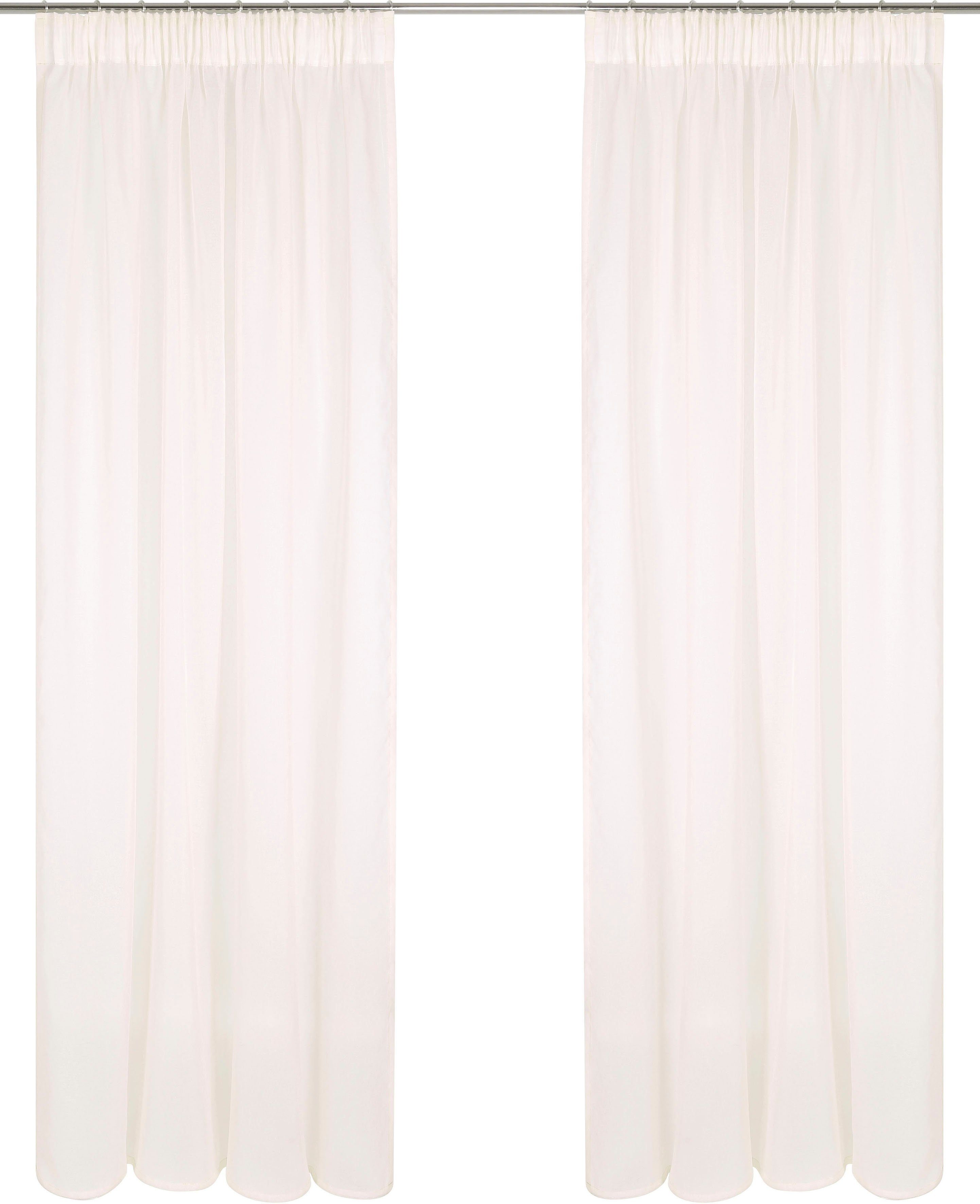 Gardine Dolly, my home, Multifunktionsband (1 St), transparent, Polyester,  transparent, glatt, gewebt