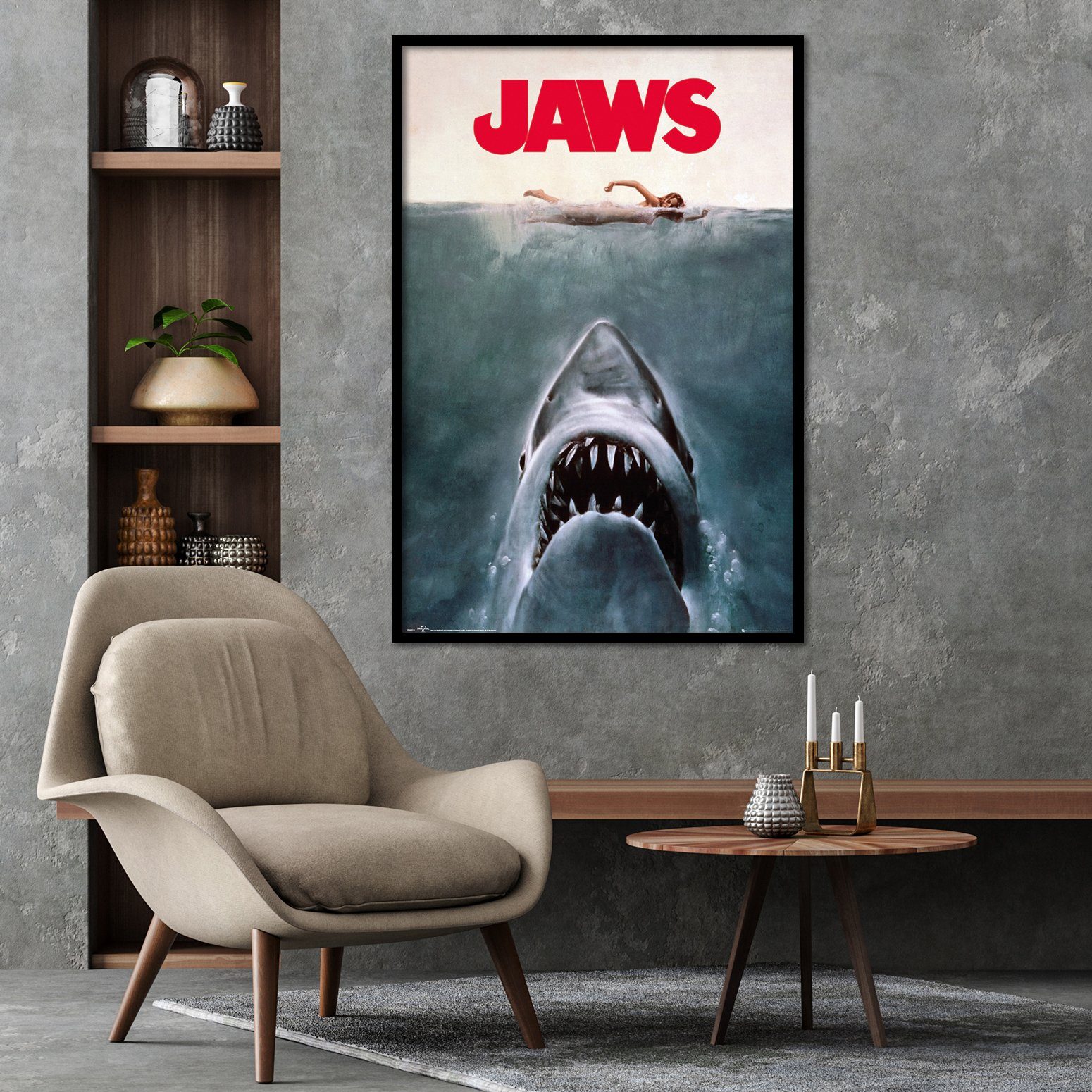 GB eye Poster Der Weiße Hai Poster Jaws Key Art 61 x 91,5 cm günstig online kaufen