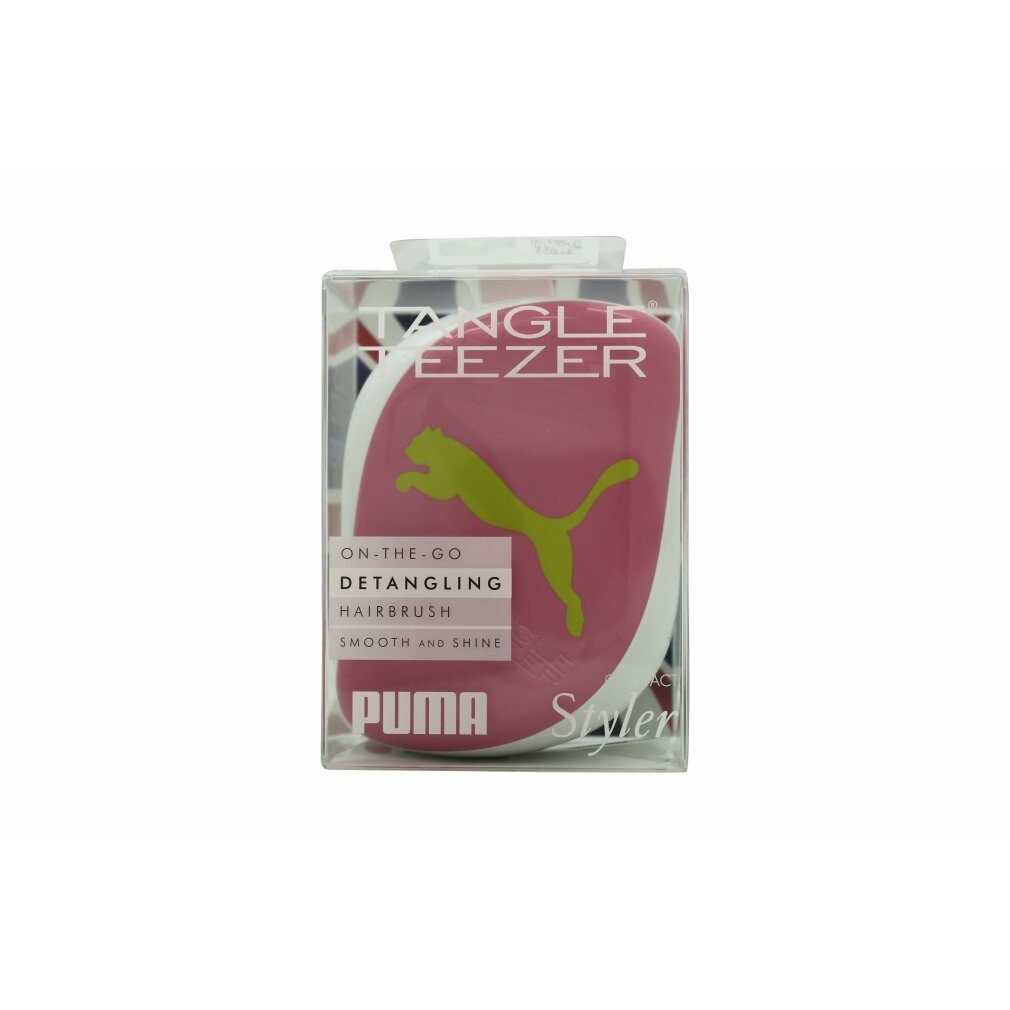TANGLE TEEZER Haarbürste Tangle Teezer Puma Compact Styler Detangling Hair Brush - Neon Yellow