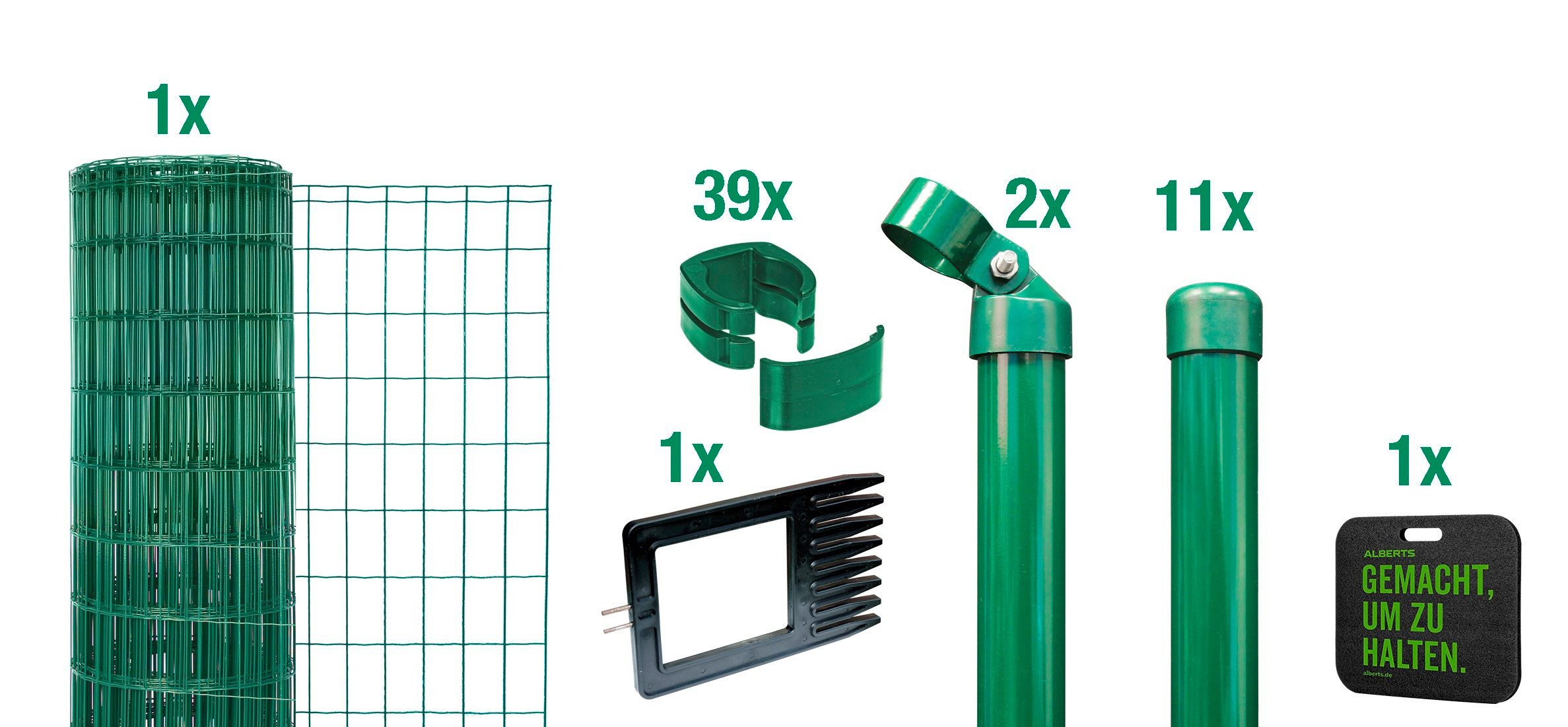 Alberts Schweißgitter Fix-Clip Pro®, (Set), Höhe: günstig online kaufen