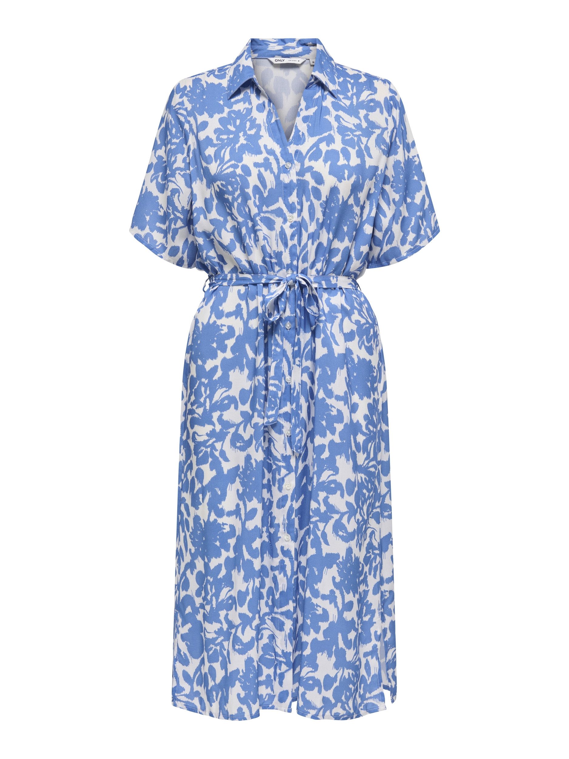 Midikleid ONLYASMIN S/S SHIRT DRESS WVN NOOS