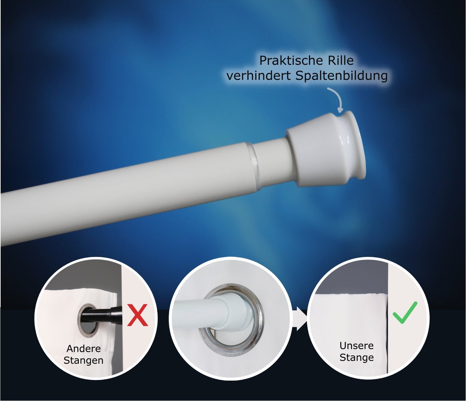 3D Manga Vorhänge Abdunkelnd - Ninja & Mond Design Für Kinderzimmer & Wohnzimmer