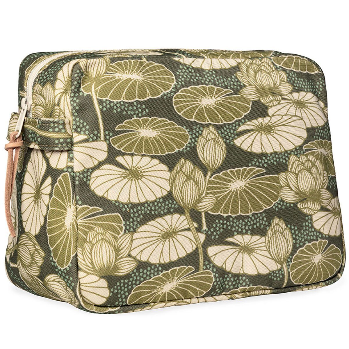 Gyllstad Kulturbeutel / Kulturtasche LOTUS XL aus GOTS-zertifizierter Bio-Baumwolle