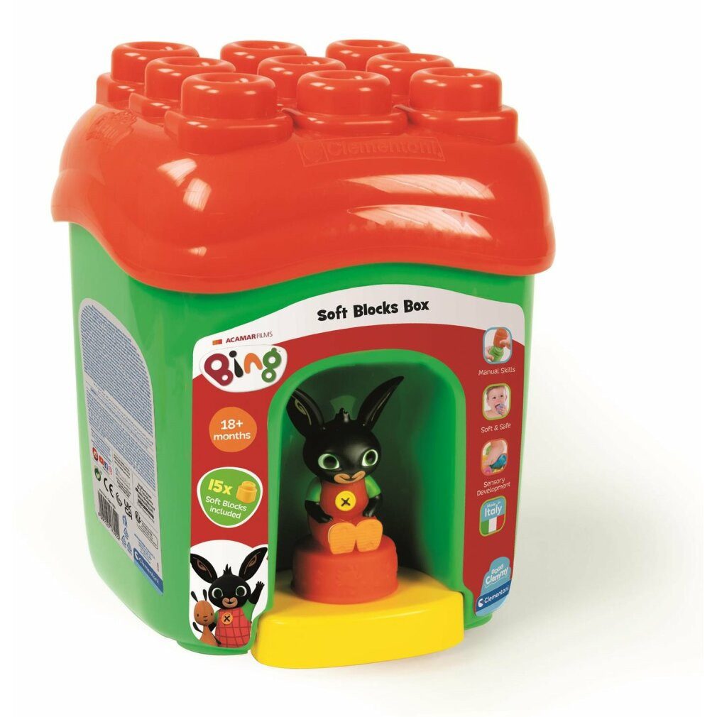 Clementoni® Clemmy baby - BING - Eimer mit Blöcken Spielbausteine, (Packung)