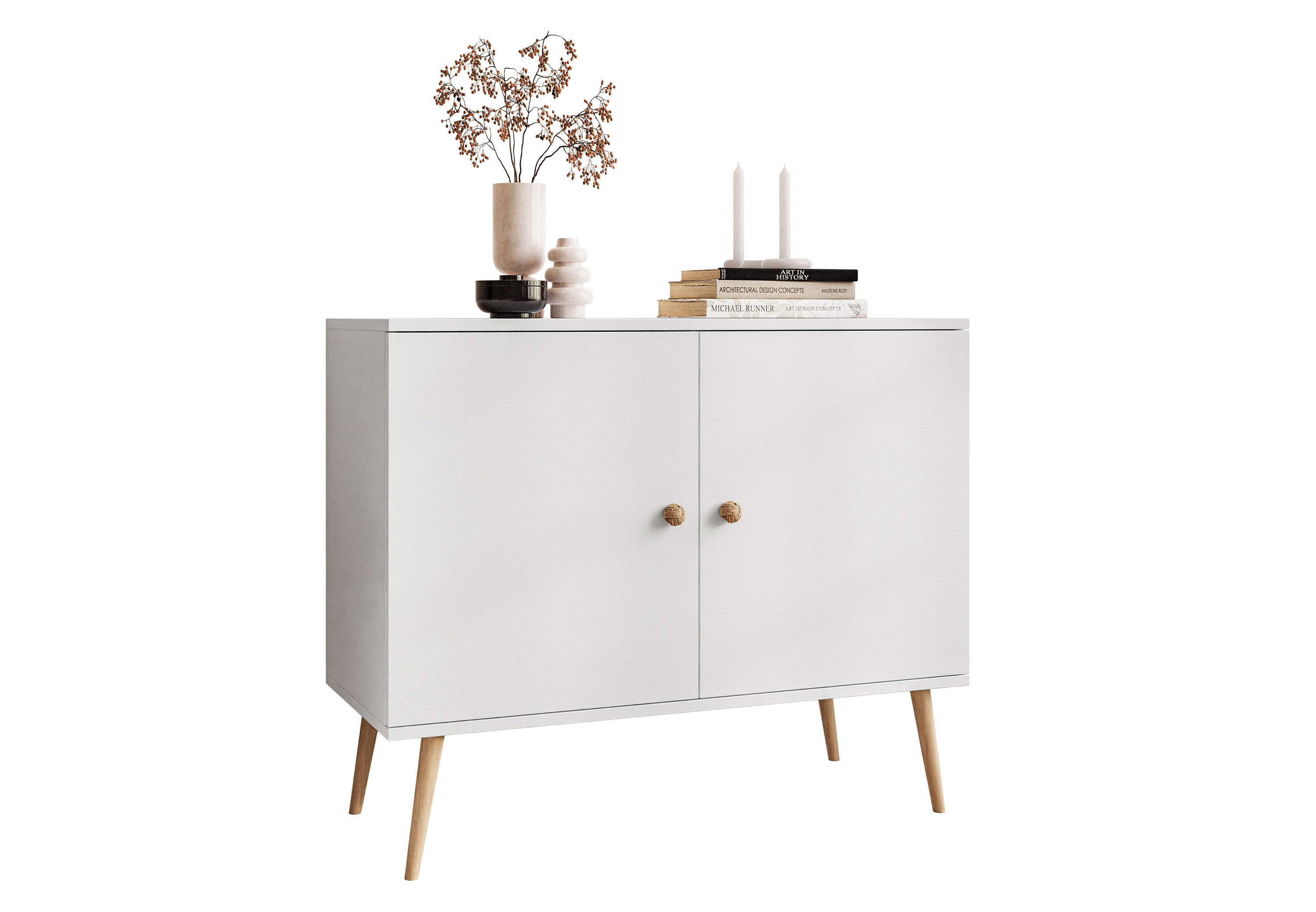 Lookway Kommode Harmony 2D Zweitürige Anrichte 100 cm