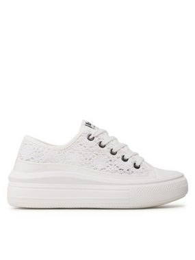 Lee Cooper Sneakers aus Stoff LCW-23-44-1617L White Sneaker