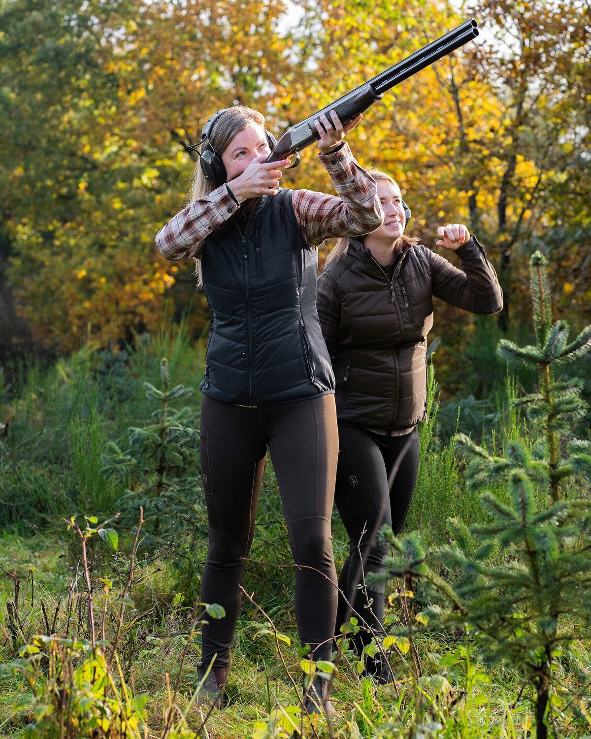 Deerhunter Steppweste Damen Heizweste Heat Padded