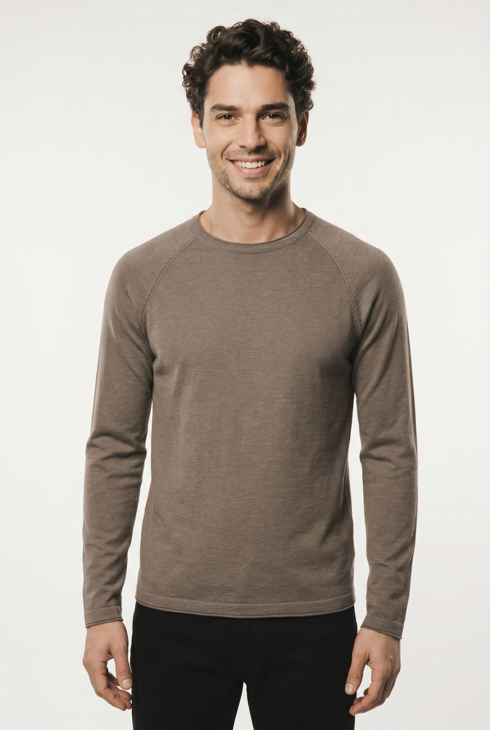 Jack & Jones Strickpullover JJBREEZE KNIT CREW NECK