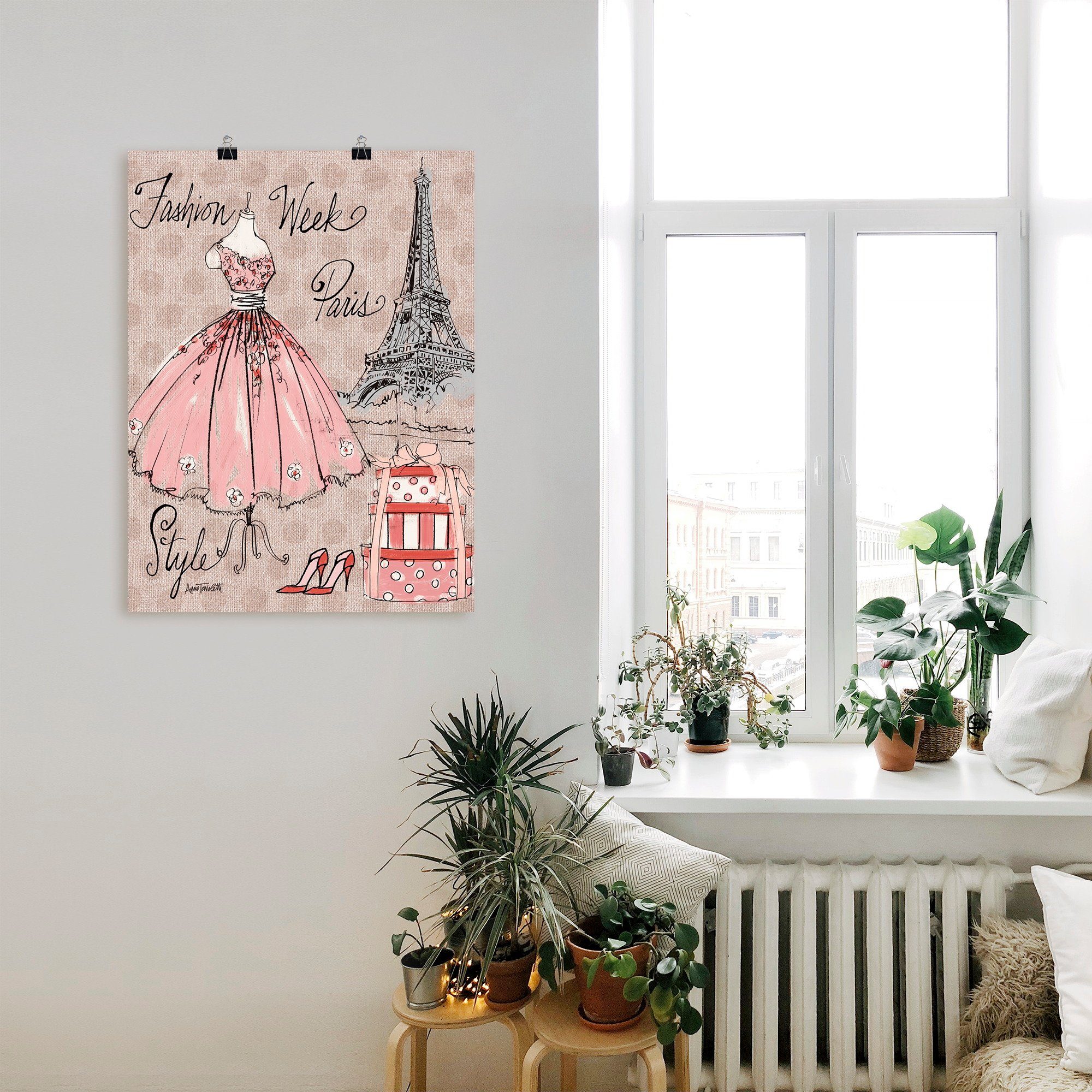 Artland Poster Fashion Week III, Mode (1 St), ohne Rahmen