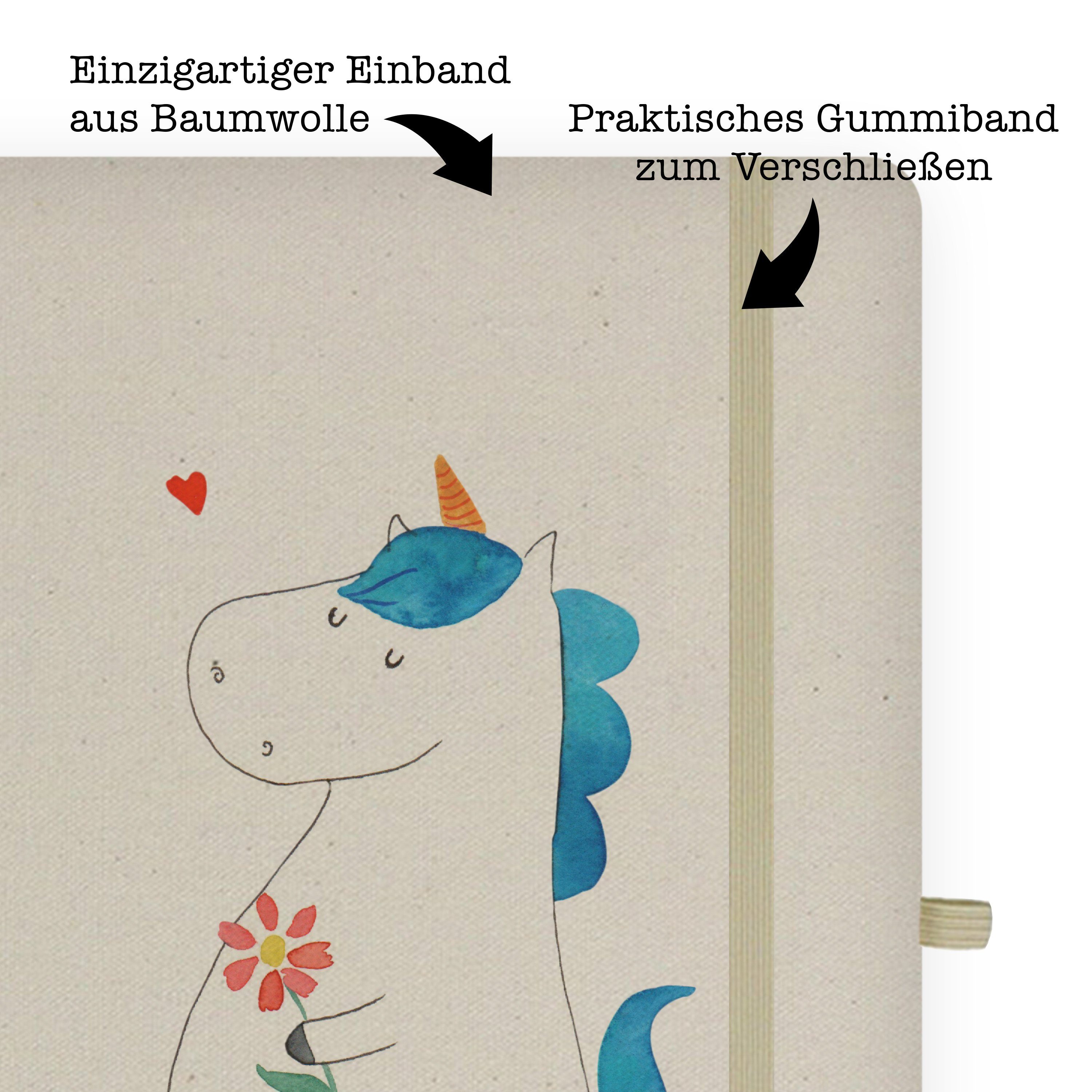 Mrs. - Ein & Transparent Panda Mrs. & Mr. Einhörner, Notizbuch Panda - Spaziergang Einhorn Geschenk, Journal, Mr.