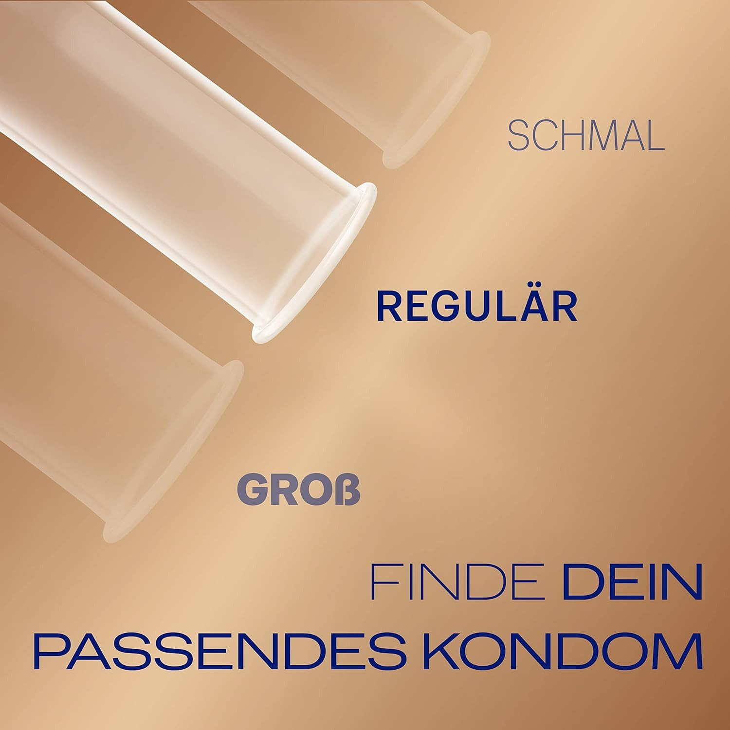 durex Kondome Natural Feeling – Latexfreie Kondome aus Real-Feel-Material & mit anatomischer Easy-On-Form, 30 St.