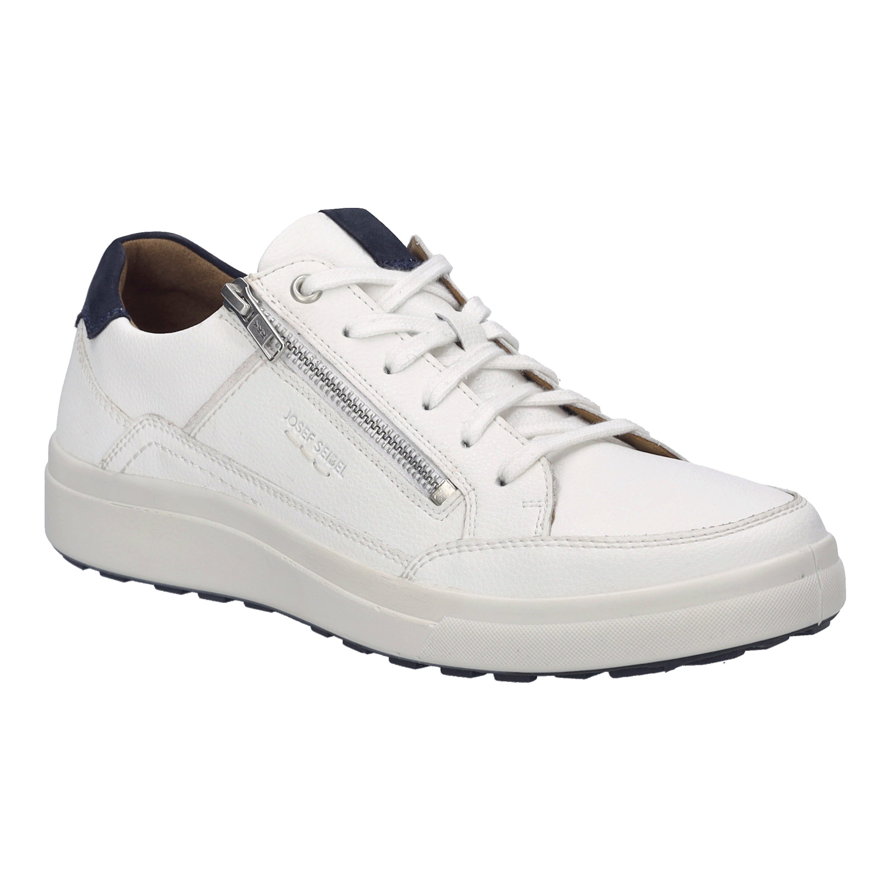 Josef Seibel Maddox 07 Sneaker Komfortschuh, Schnürschuh, Freizeitschuh mit Reißverschluss, G-Weite