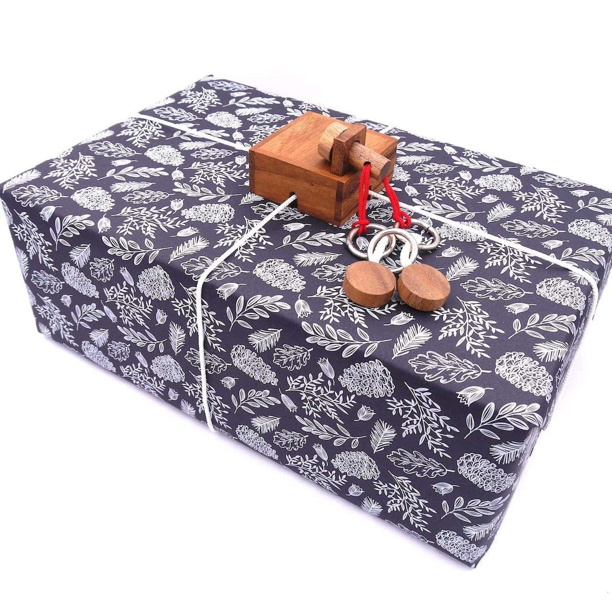 ROMBOL Denkspiele Spiel KEEPR - Der Geschenkesafe, kreative Geschenkverpackung für Geburtstage, Geschenkverpackung, wiederverwendbar