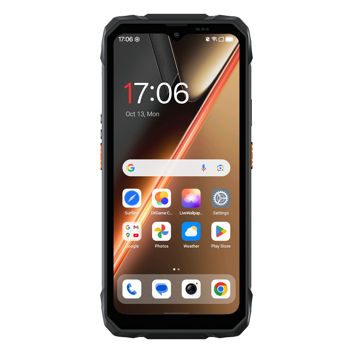 blackview ROCK 1 Pro 2D-Scan, Android 16, 15000mAh incl. 45W Ladegerät Outdoor Smartphone (16,66 cm, 16 MP+20 MP Kamera, Android 16, 6,56"+2.01", 256GB, 16MP+20MP Nachtsicht, 33W)