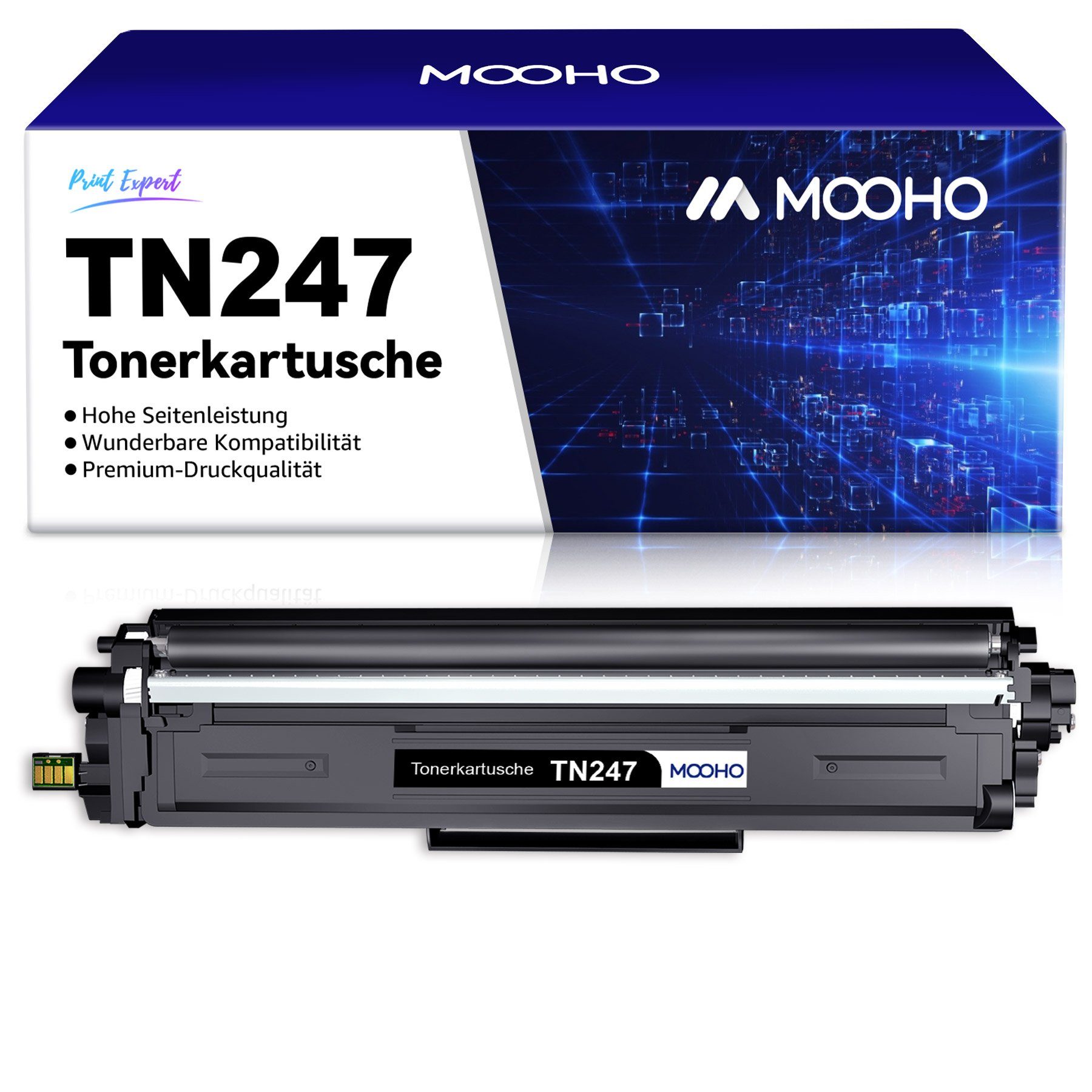 XXL Toner Compatible for Brother TN-247 MFC-L3730CDN L3770CDW L3710CW  HL-L3210CW