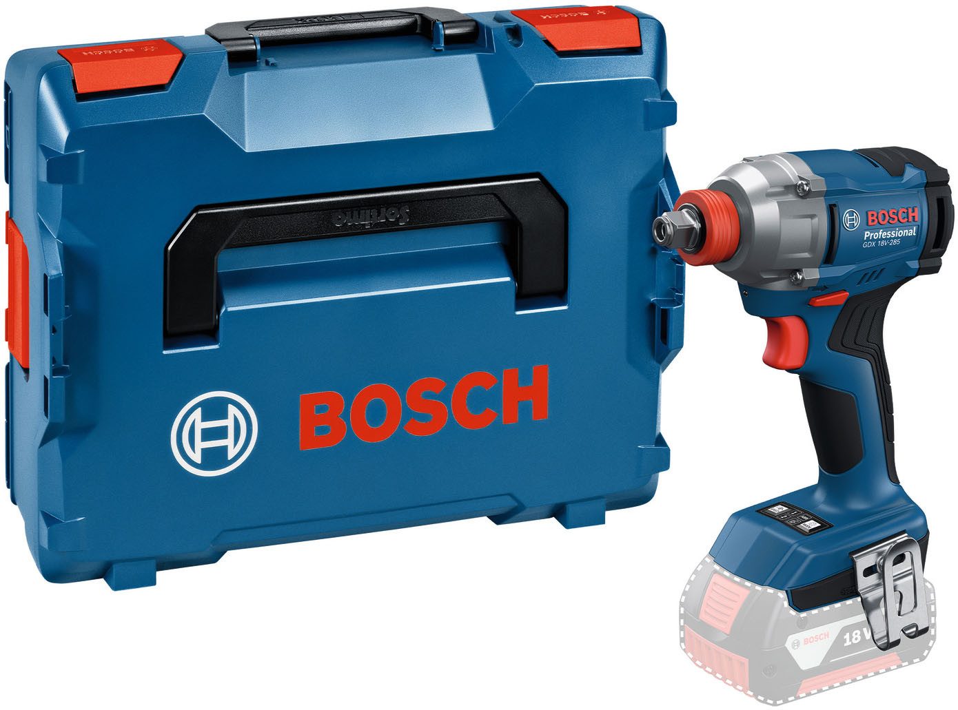 Bosch Professional Akku-Drehschlagschrauber »GDX 18V-285«, in L-BOXX-Koffer, ohne Akku, ohne Ladegerät