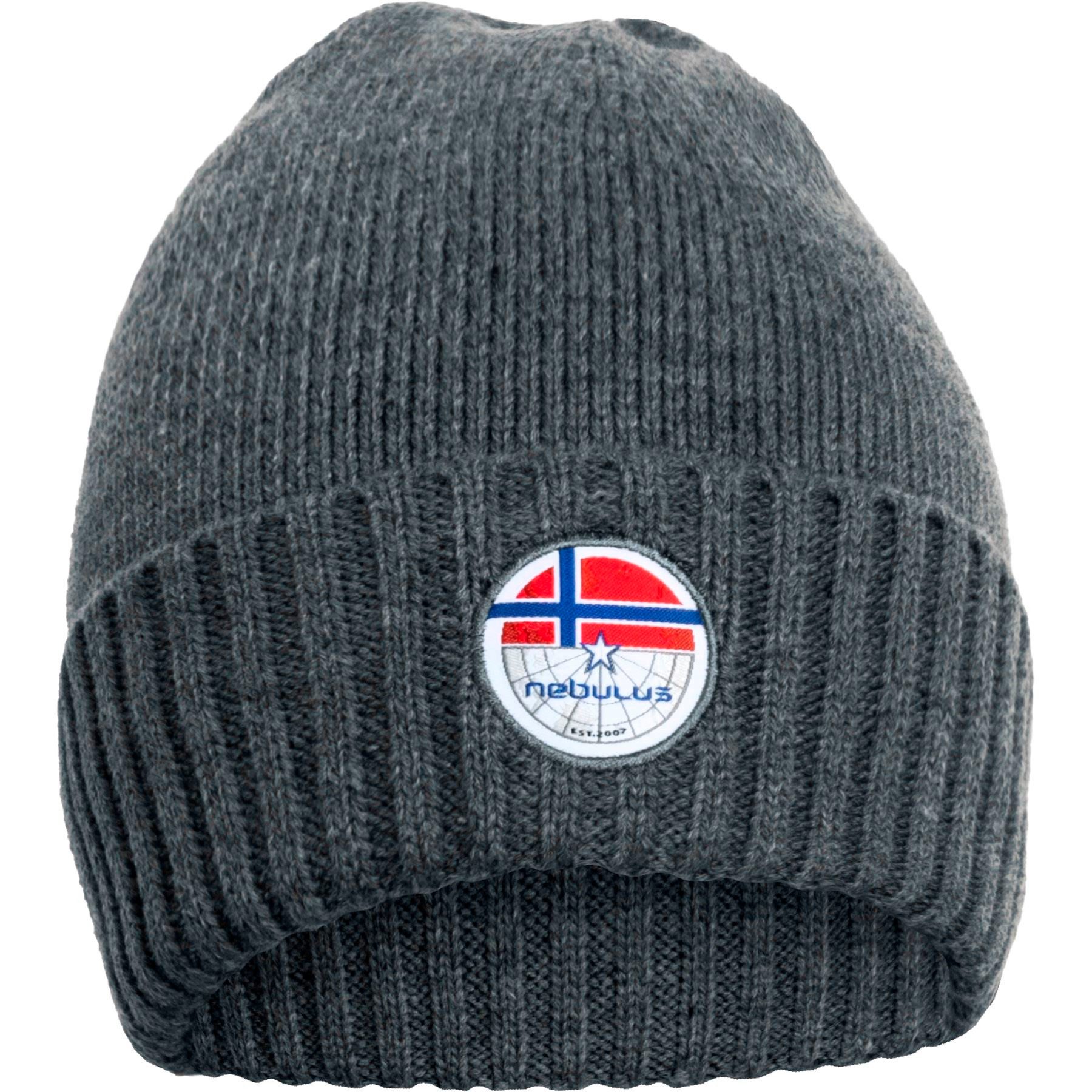 Nebulus Mütze & Schal RULES, P6273 - Unisex, grau, onesize