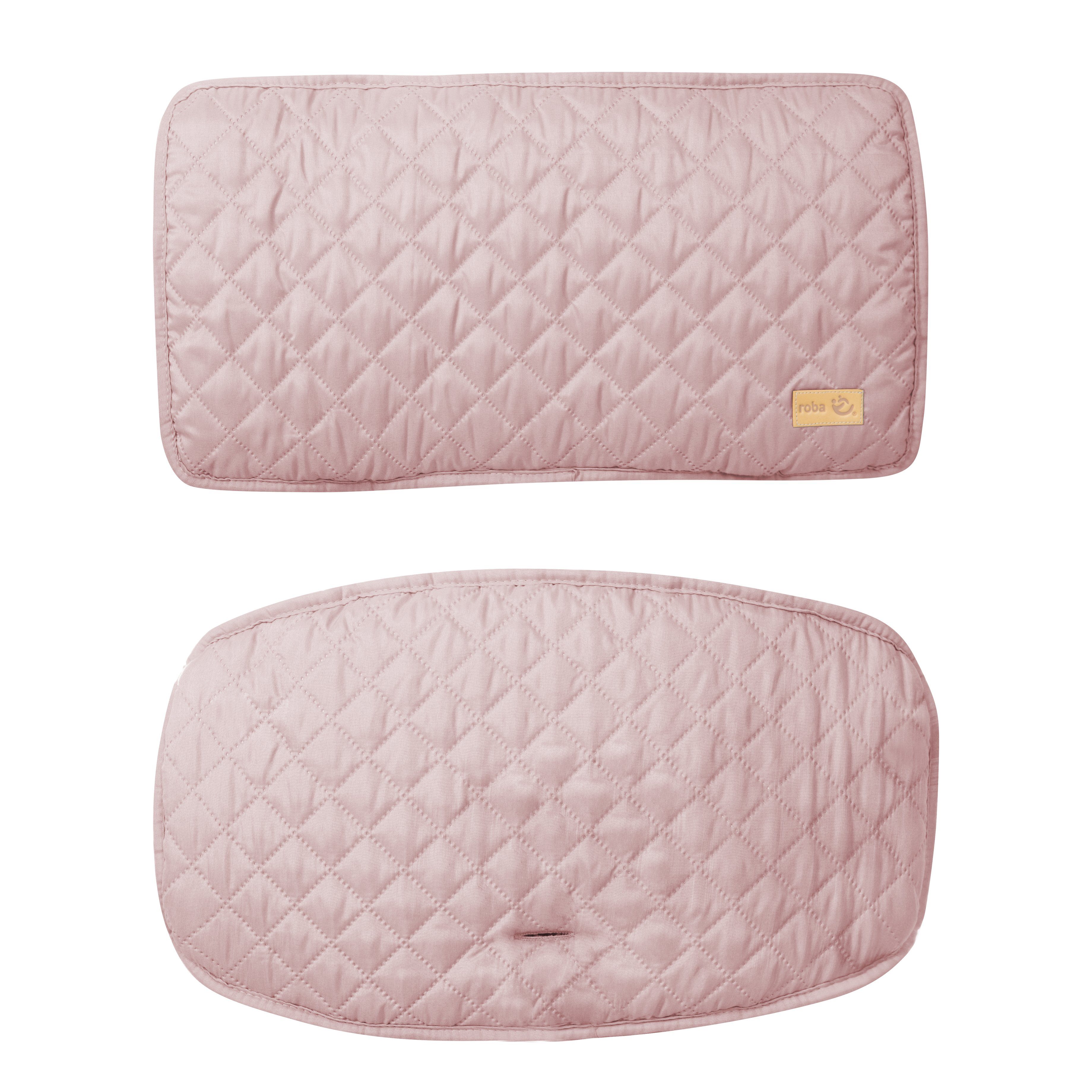 roba® Sitzverkleinerer roba Style, Hochstuhleinlage, 2-tlg. Sitzkissen für Treppenhochstühle