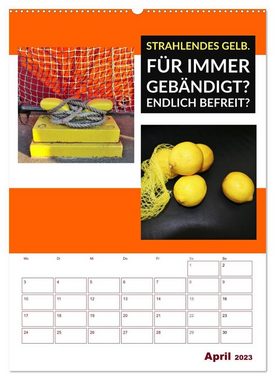 CALVENDO Wandkalender Fotodialoge - Anregungen für ein kreatives Miteinander (Premium, hochwertiger DIN A2 Wandkalender 2023, Kunstdruck in Hochglanz)