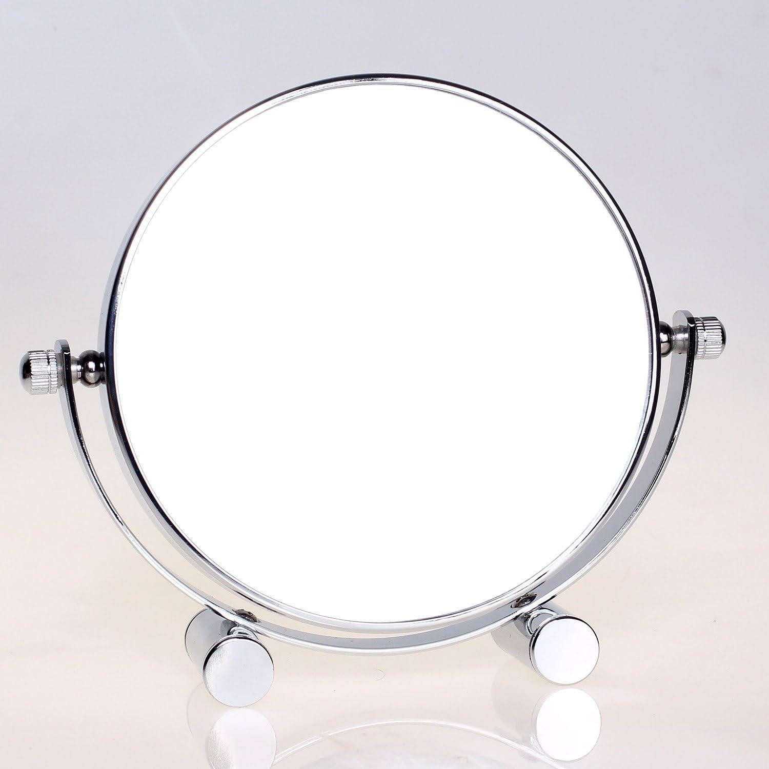 LuxusKollektion Badaccessoire-Set Kosmetikspiegel 360° drehbar Standspiegel günstig online kaufen