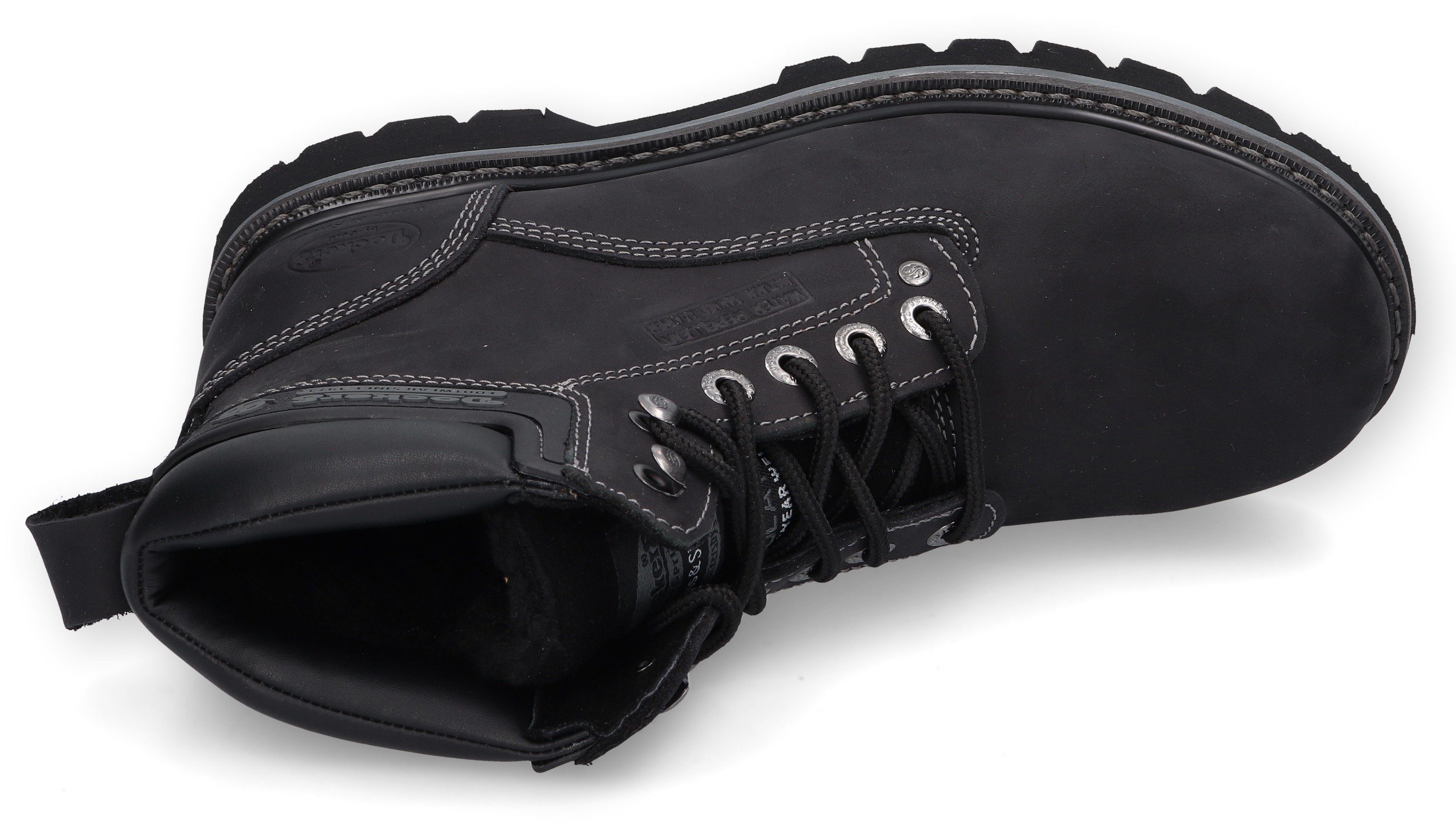 Dockers by Gerli Schnürboots Winterboots, Workerboots mit Profilsohle