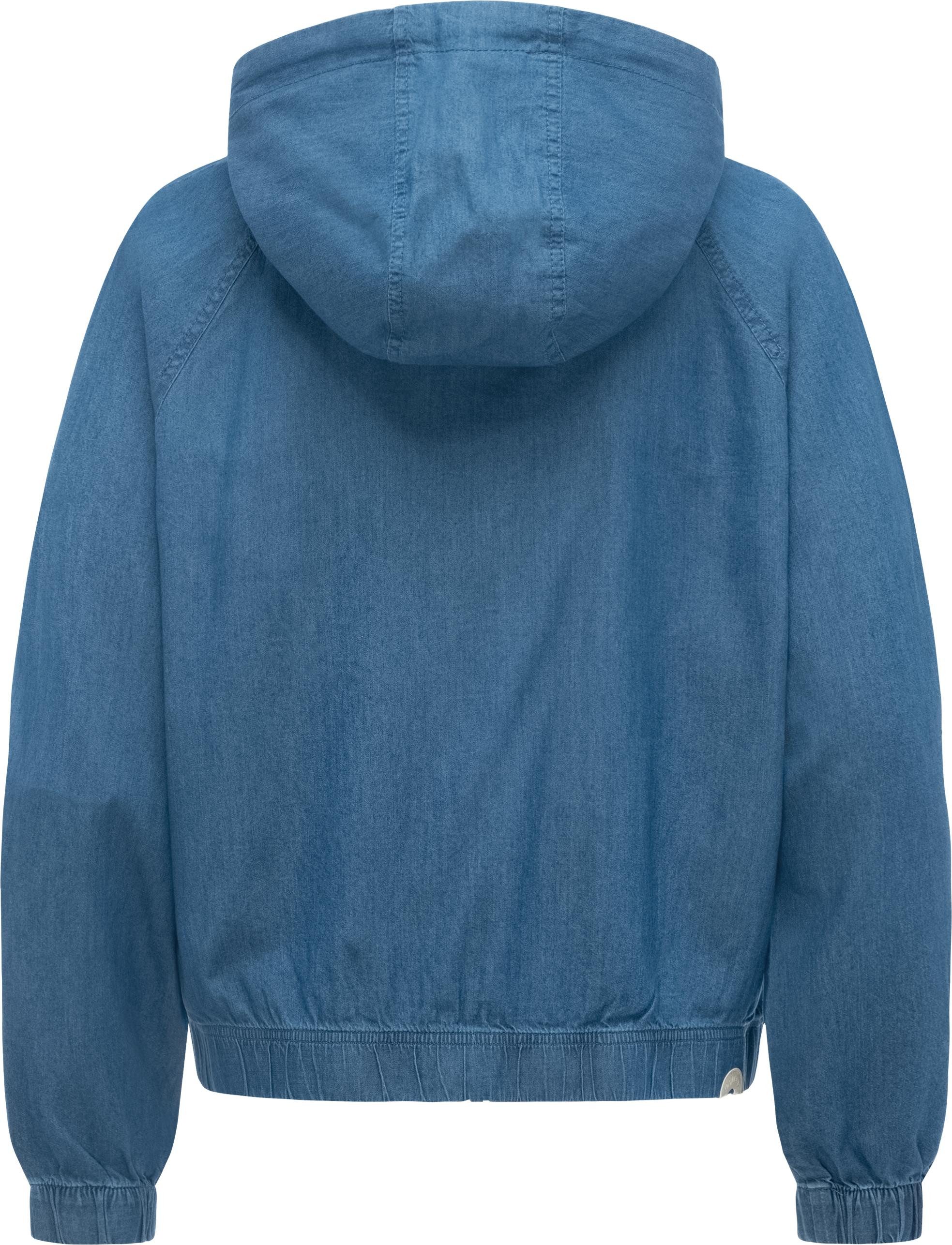 Ragwear Outdoorjacke Anndra Denim Übergangsjacke in Jeans-Optik