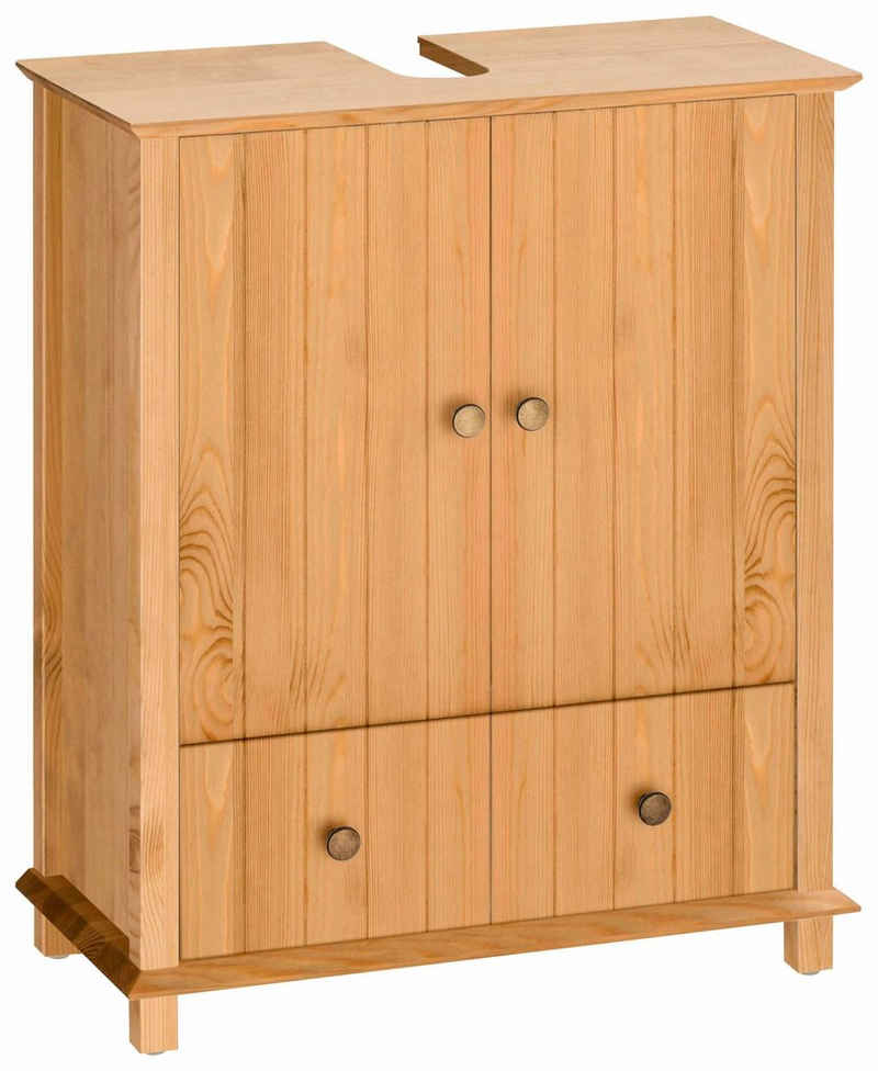 Home affaire Waschbeckenunterschrank Vili Badezimmerschrank, Unterschrank, Badunterschrank, Breite 60 cm