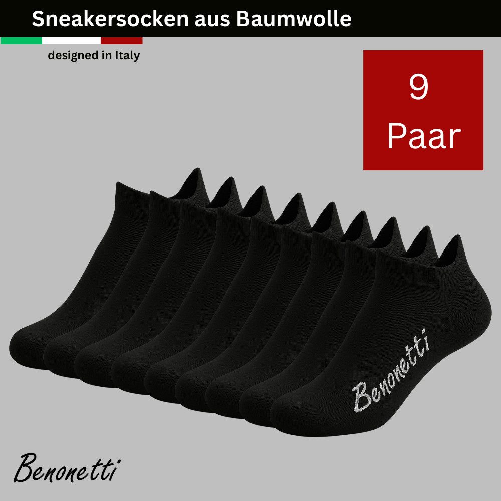 Benonetti Sneakersocken Kurzsocken - kurze Socken günstig online kaufen
