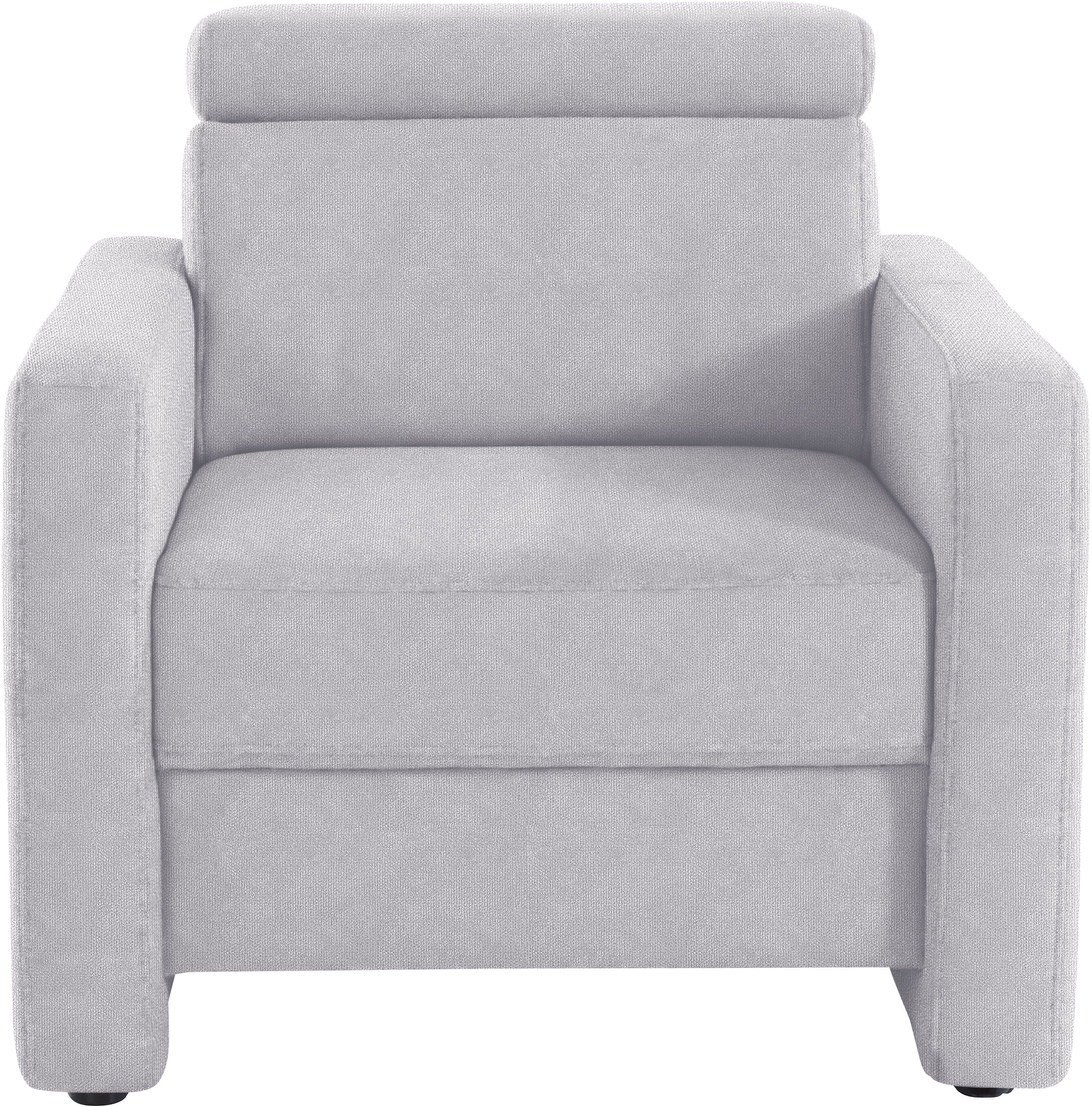 sit&more Sessel Bologna, mit Federkern, inklusive Kopfteilverstellung