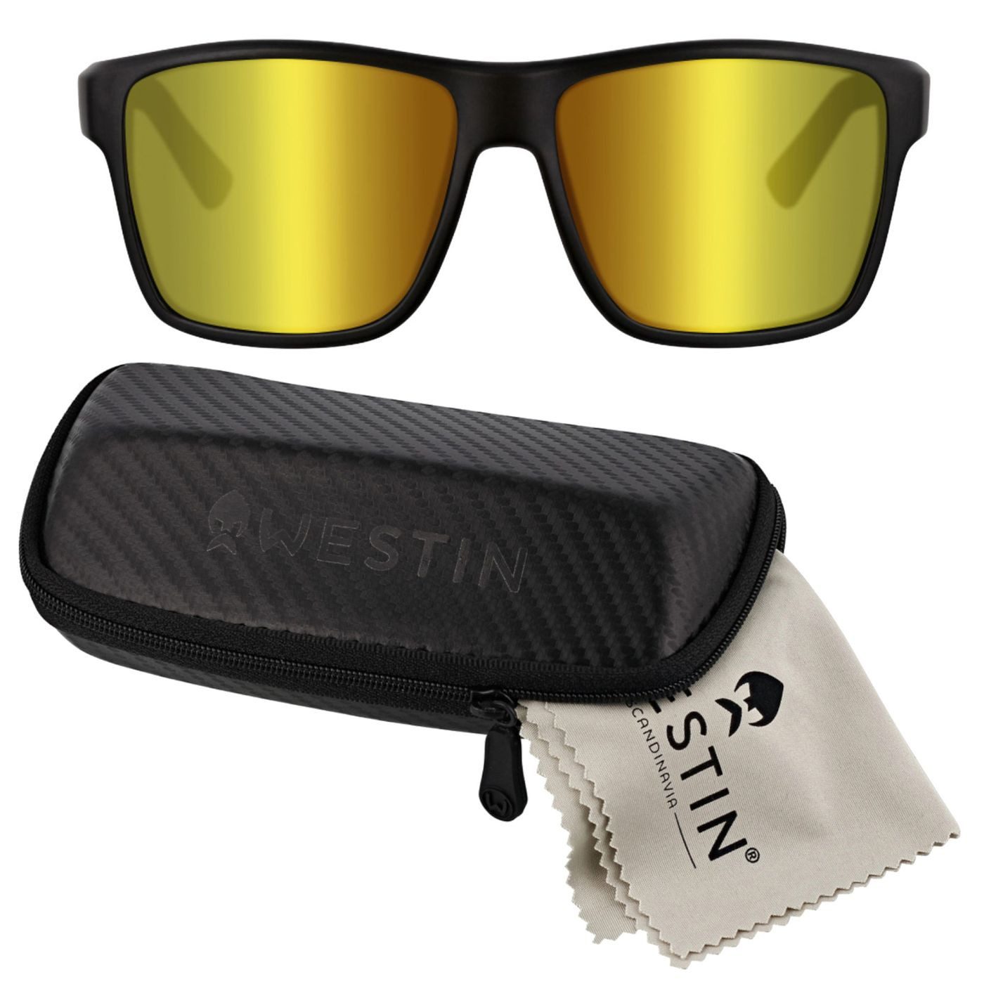 WESTIN Sonnenbrille W6 Street 200F Matte Black LB Yellow LM Yellow AR Blue - Polbrille