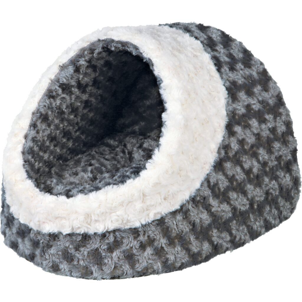 TRIXIE Tierhöhle Höhle Kaline - grau/creme - 35 × 26 × 41 cm