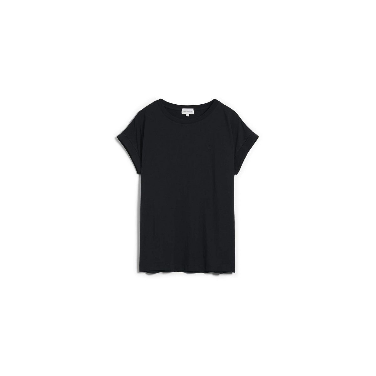Armedangels T-Shirt schwarz regular (1-tlg) black
