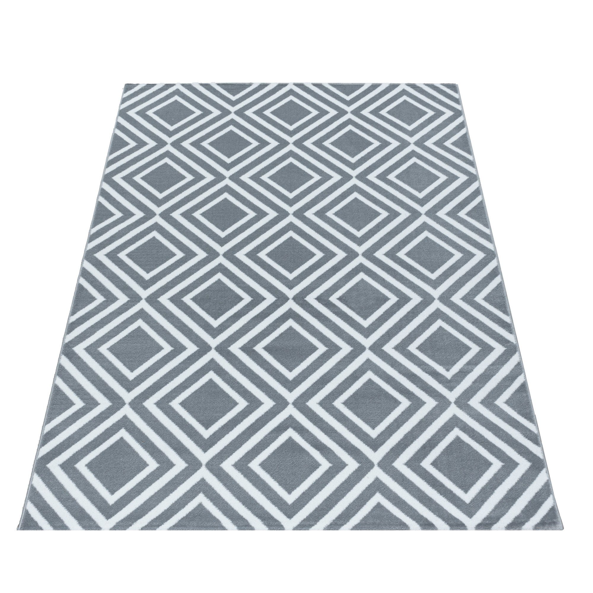 SIMPEX24 Designteppich Geometrisch Design, Läufer, Höhe: günstig online kaufen