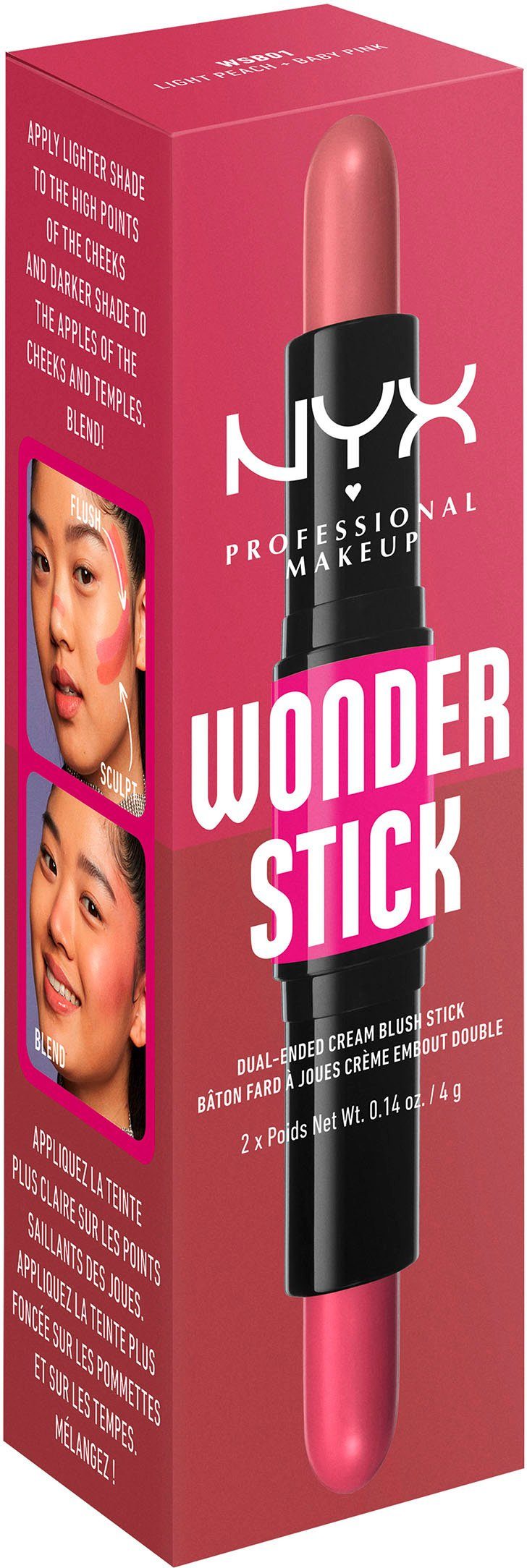 NYX Make-up Stick Blush Stick Wonder Cream, Make-up, Румяна