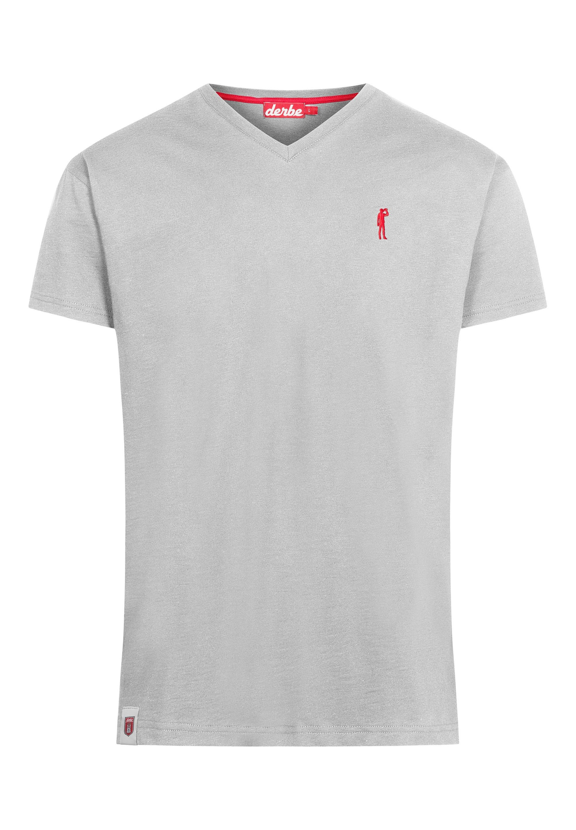 Derbe Print-Shirt "Basic Kippes", Made in Portugal, Flamé Qualität günstig online kaufen