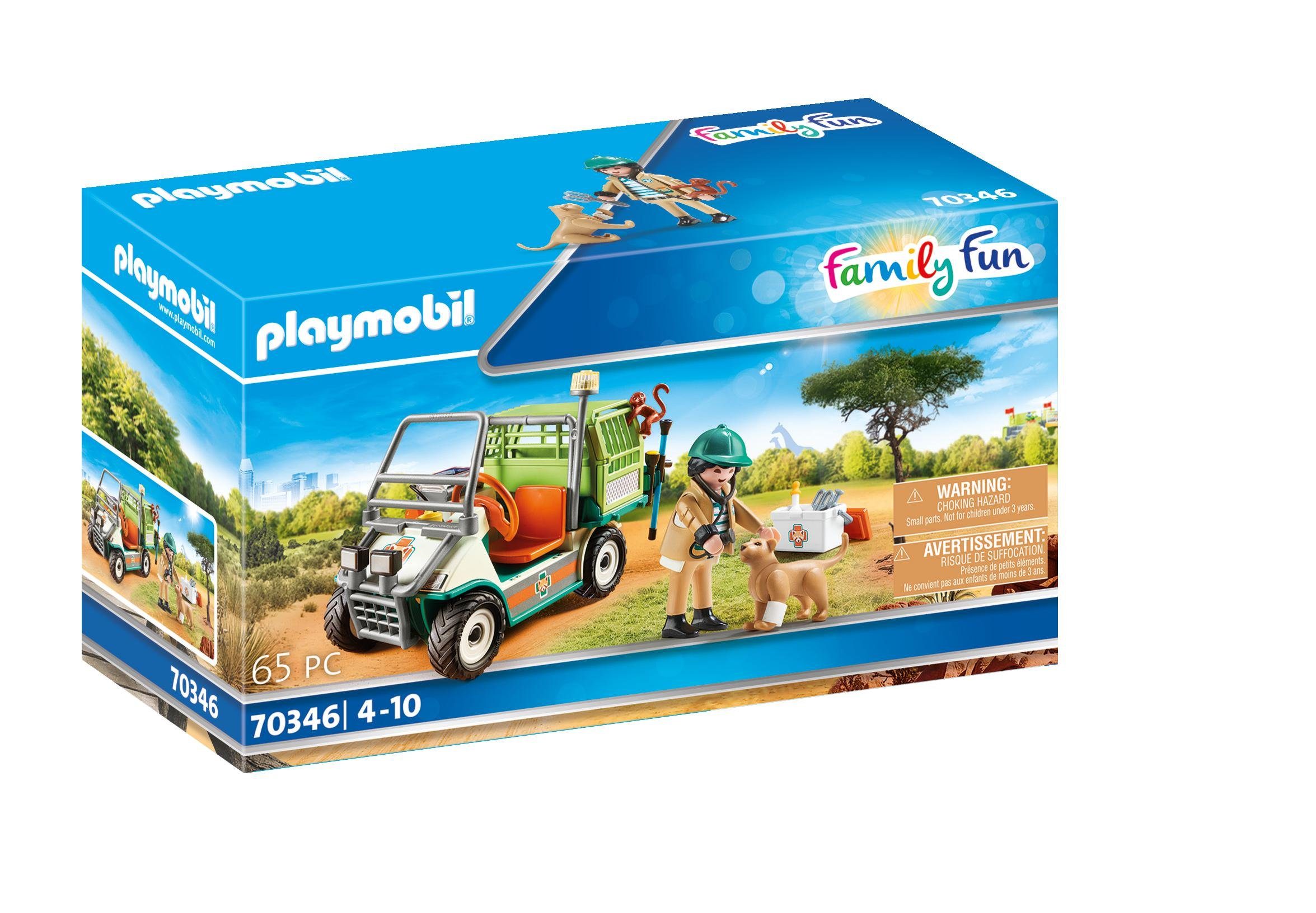 Playmobil® Konstruktions-Spielset »3er Set: 70341 Mein großer Erlebnis-Zoo  + 70346 Zo«