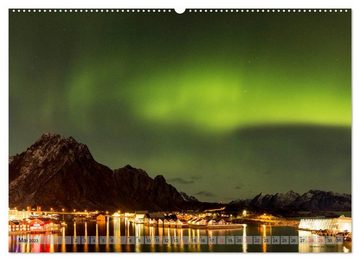 CALVENDO Wandkalender Hurtigruten im Winter - Hunting the light (Premium, hochwertiger DIN A2 Wandkalender 2023, Kunstdruck in Hochglanz)
