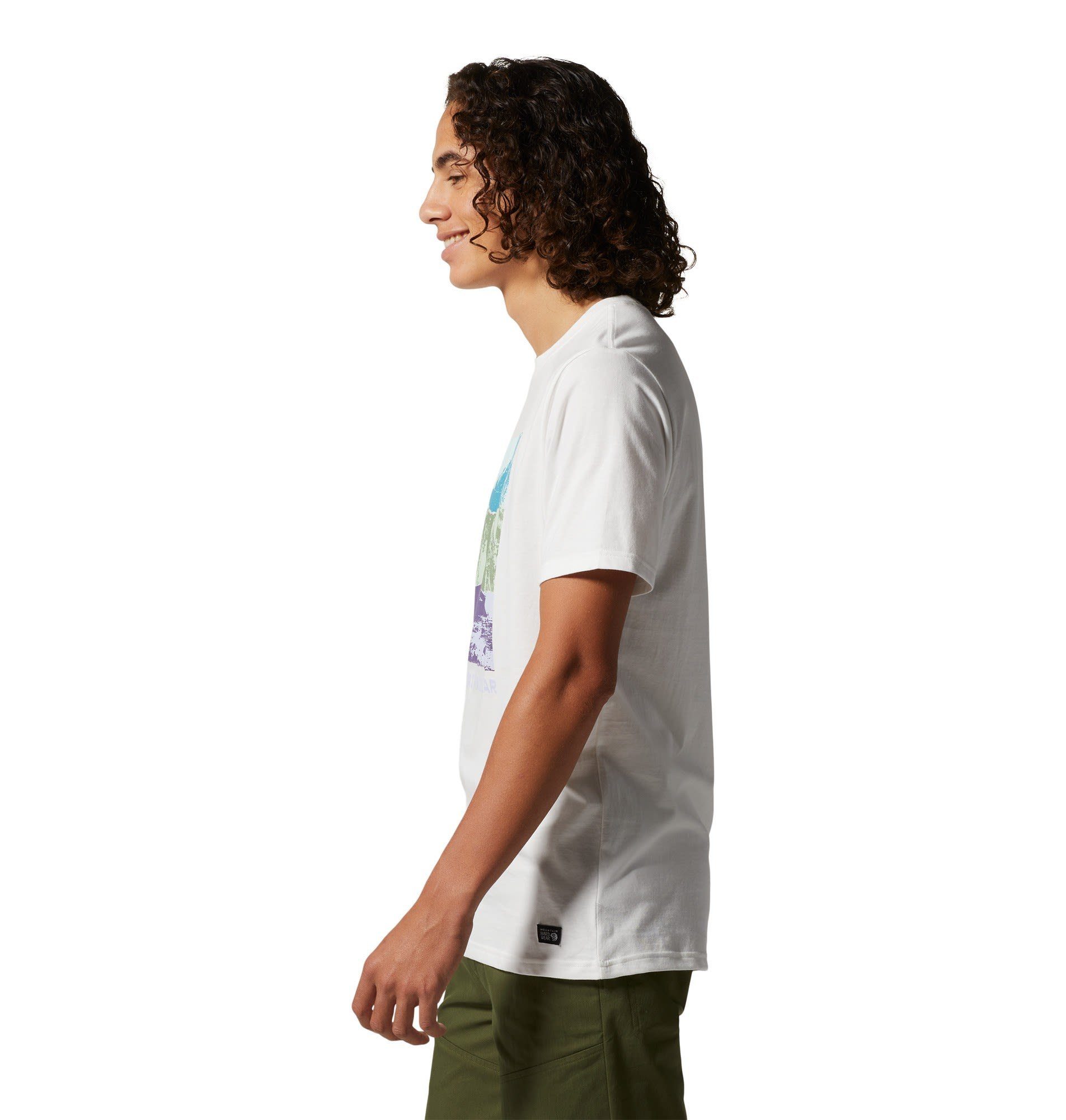 Herren Mountain Hardwear Greybank Topography Mountain T-Shirt Sleeve Short M Hardwear