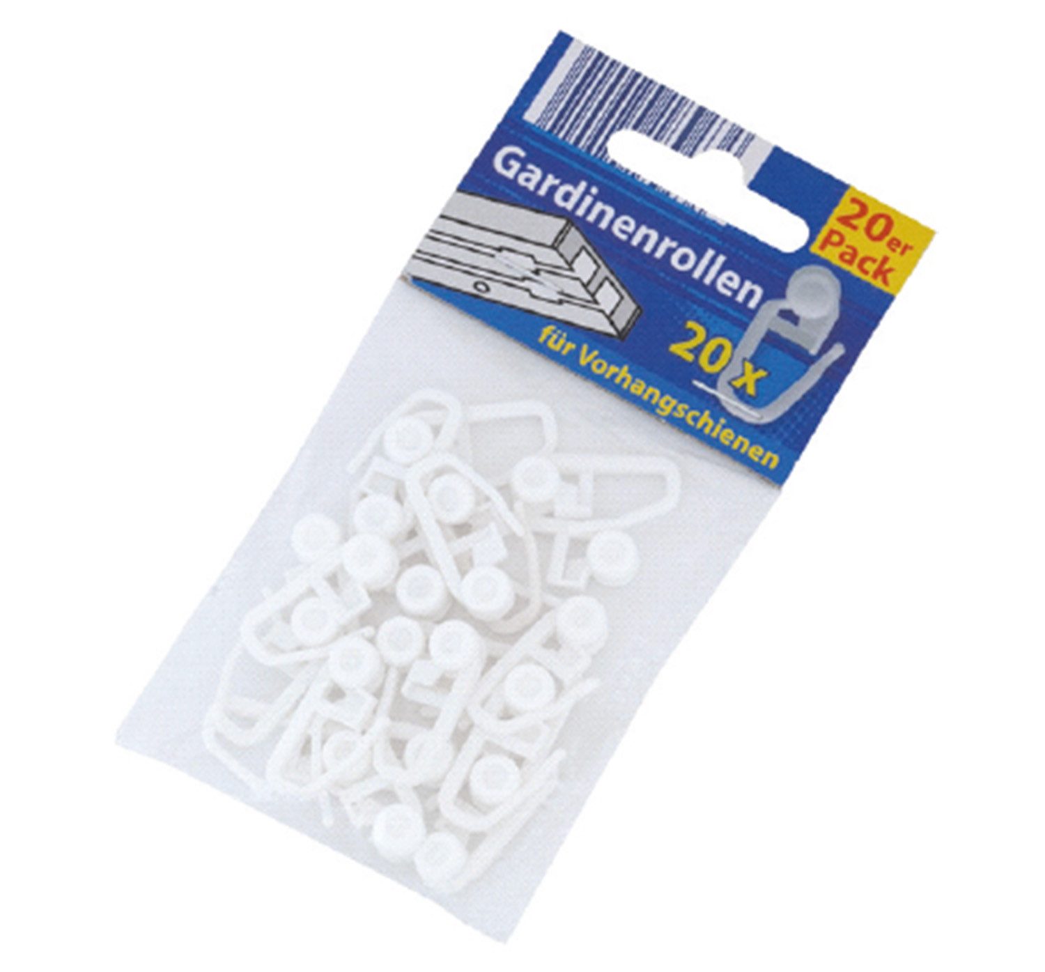 Gardinenröllchen Gardinenrollen 20er Pack, Gardinen, (Stück, 20-St., Gardin günstig online kaufen