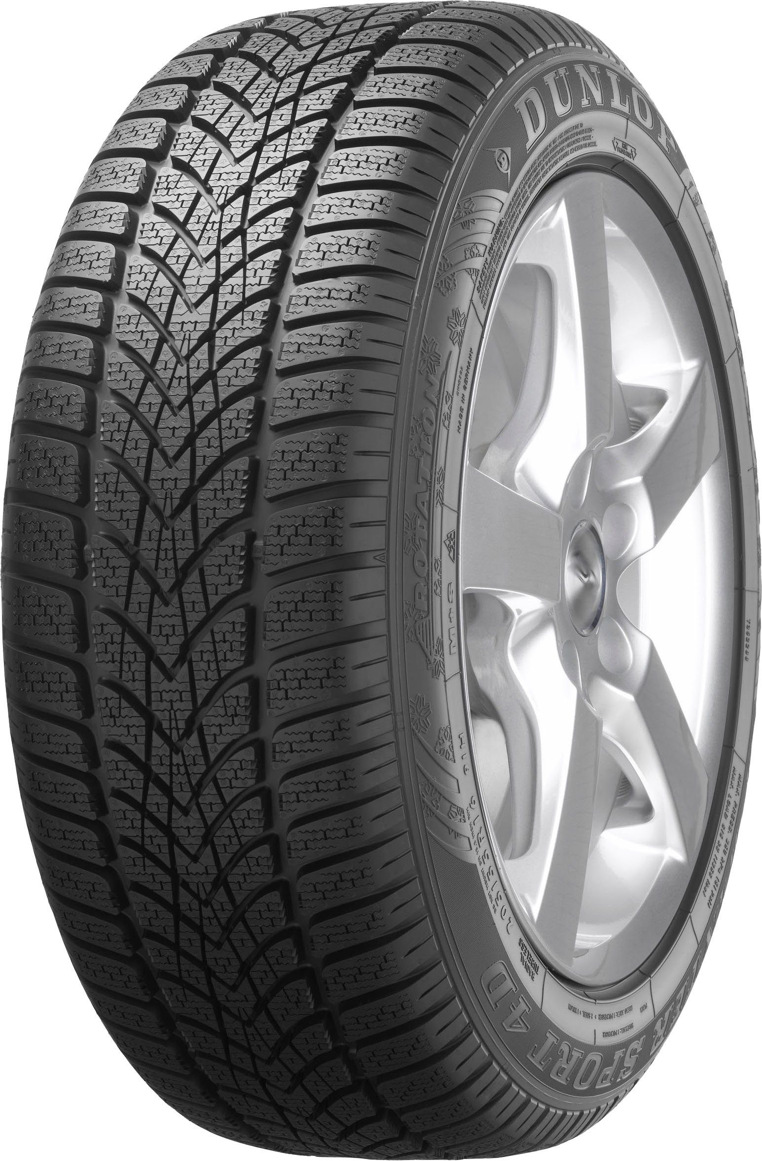 1-St., Winterreifen 104V SP 20 Dunlop WINTER 265/45R SPORT 4D,