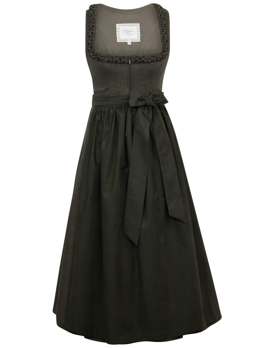 Madame Marie Dirndl Dirndl Ravienne 80cm Länge thymian