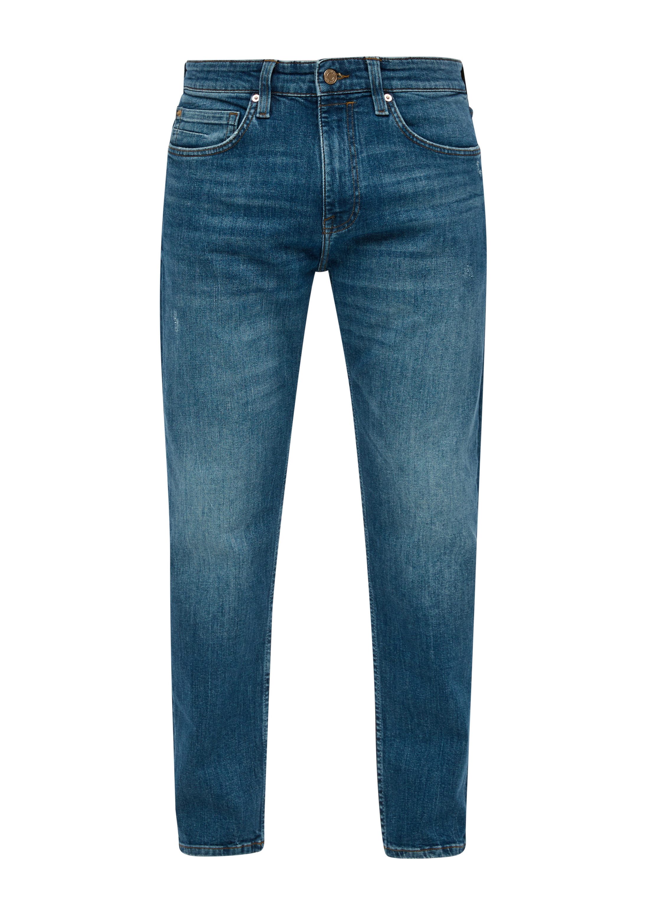 s.Oliver Regular-fit-Jeans Jeans-Hose MAURO Jeans Mauro / Regular Fit / High Rise / Tapered Leg