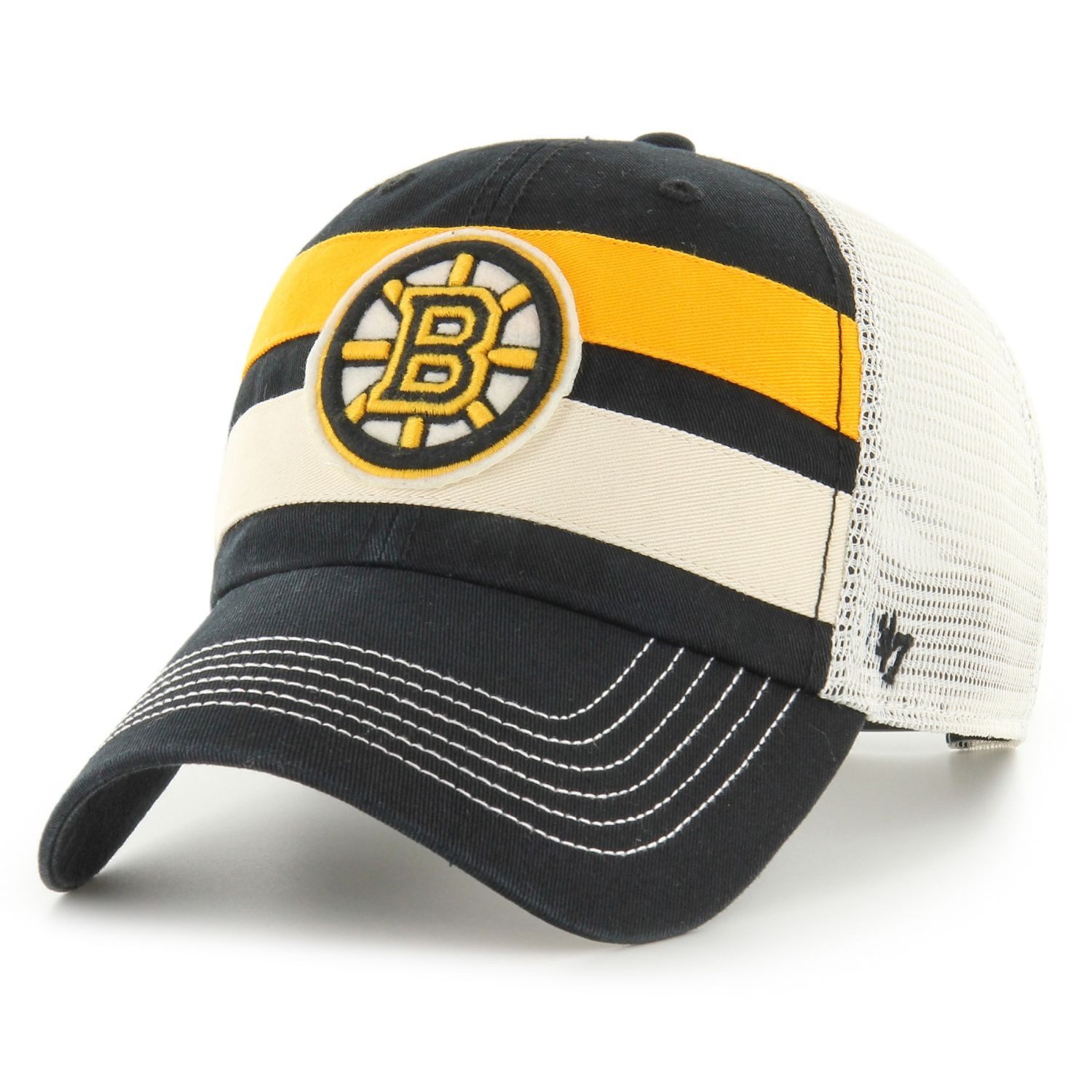 Baseball Cap RelaxedFit Trucker CLUBHOUSE Boston Bruins