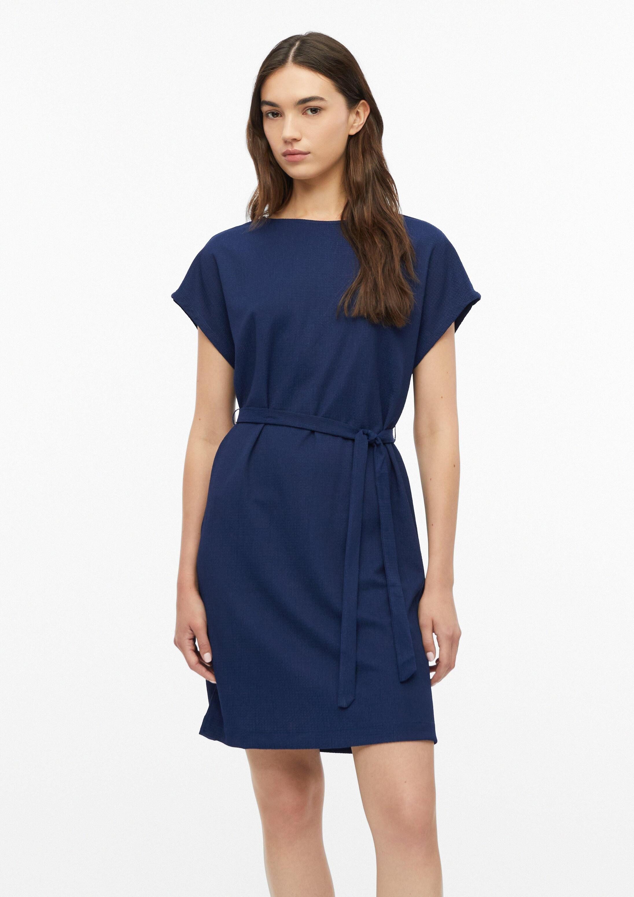 s.Oliver Minikleid Kleid Strukturiertes Jersey-Kleid im Relaxed Fit