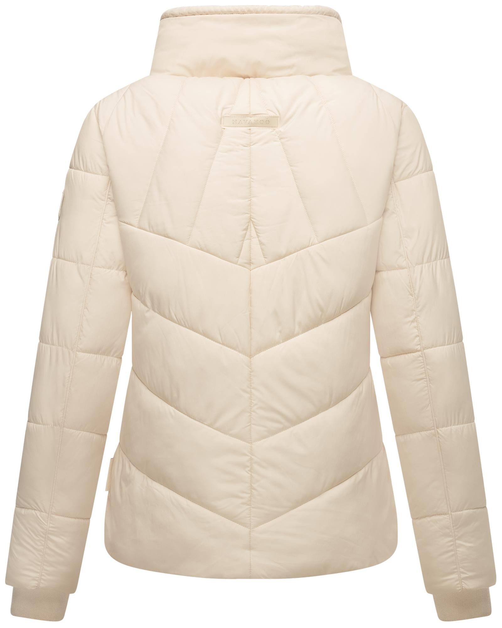 Navahoo Steppjacke Liebesfee 14 gesteppte Damen Übergangsjacke mit wattiertem Stehkragen