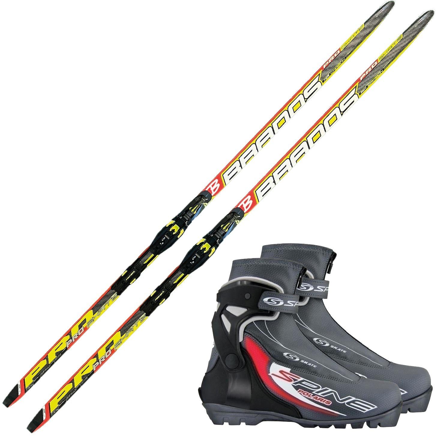 Langlaufski Langlauf-Skate Set STC inkl.Schuh