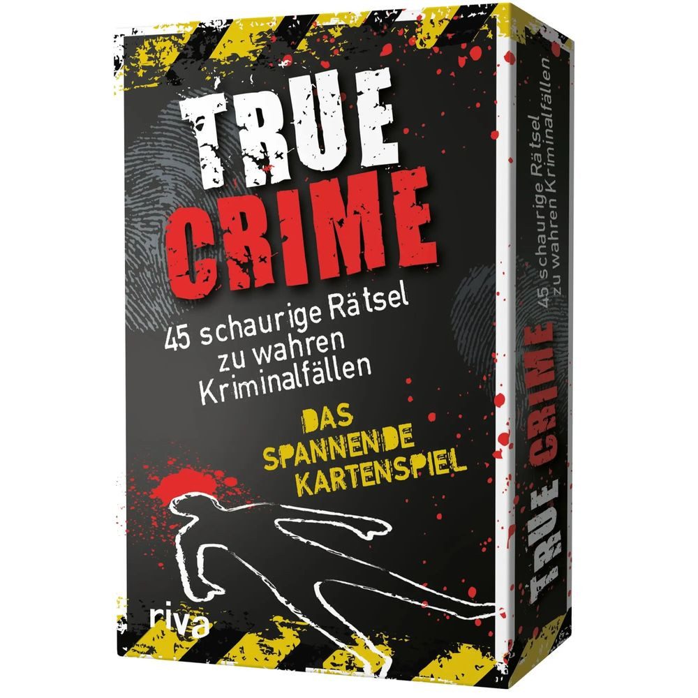 Riva Spiel True Crime - 45 schaurige Rätsel zu wahren Kriminalfällen